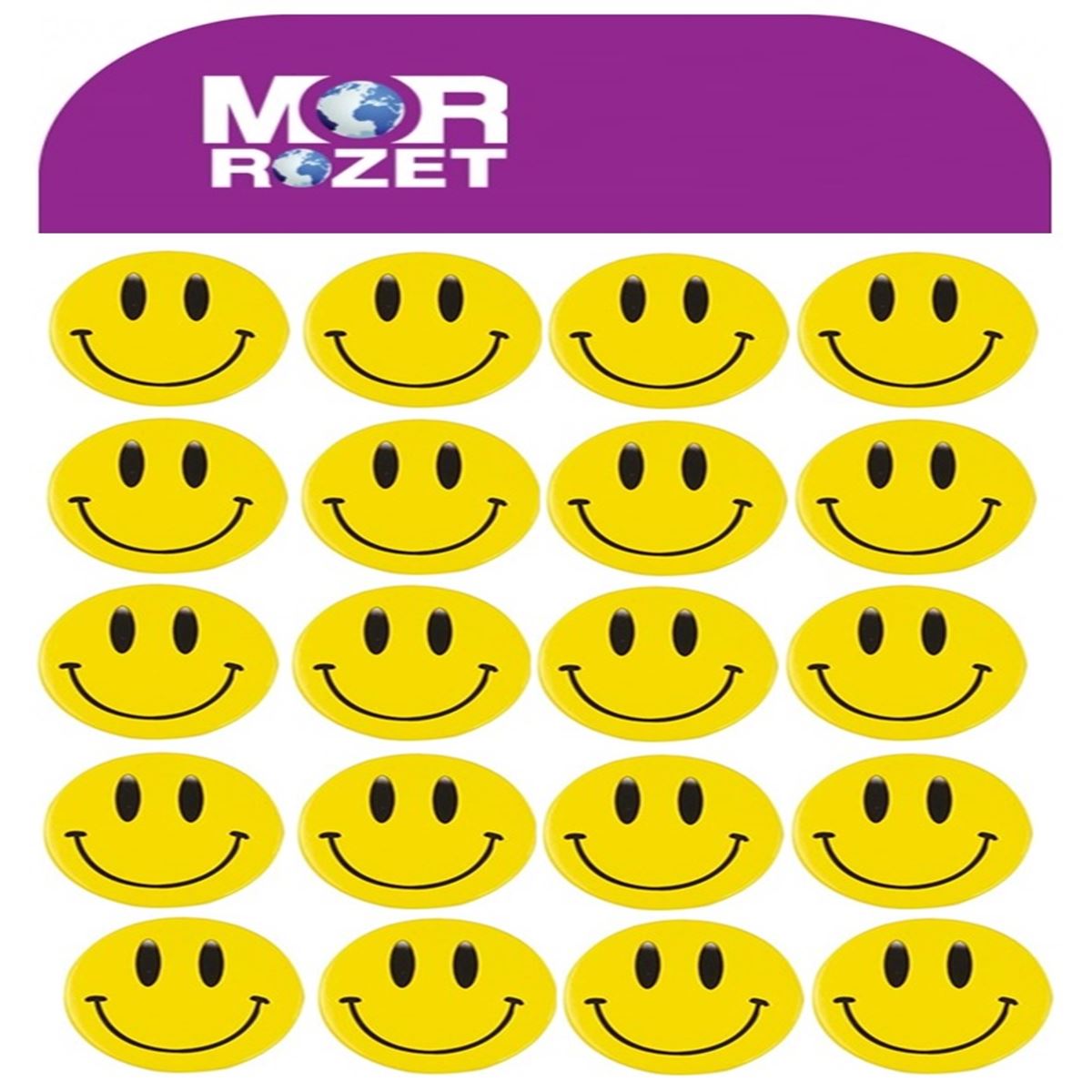 MOR ROZET SMİLE RZT-20 20 Lİ 1