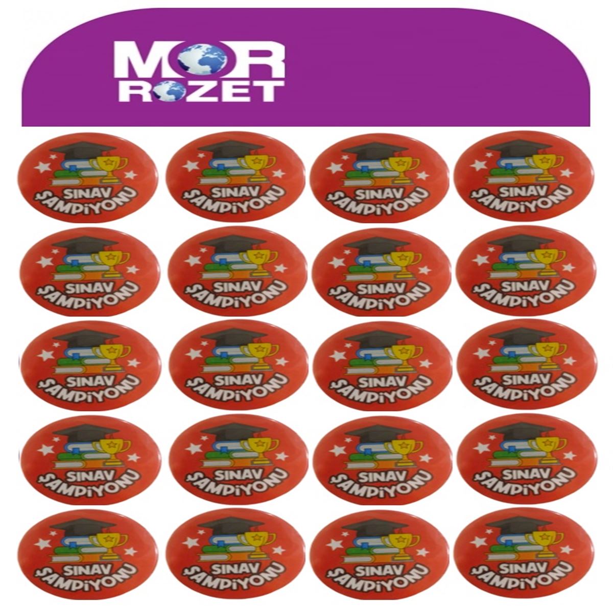 MOR ROZET SINAV ŞAMPİYONU RZT-20 20 Lİ 1