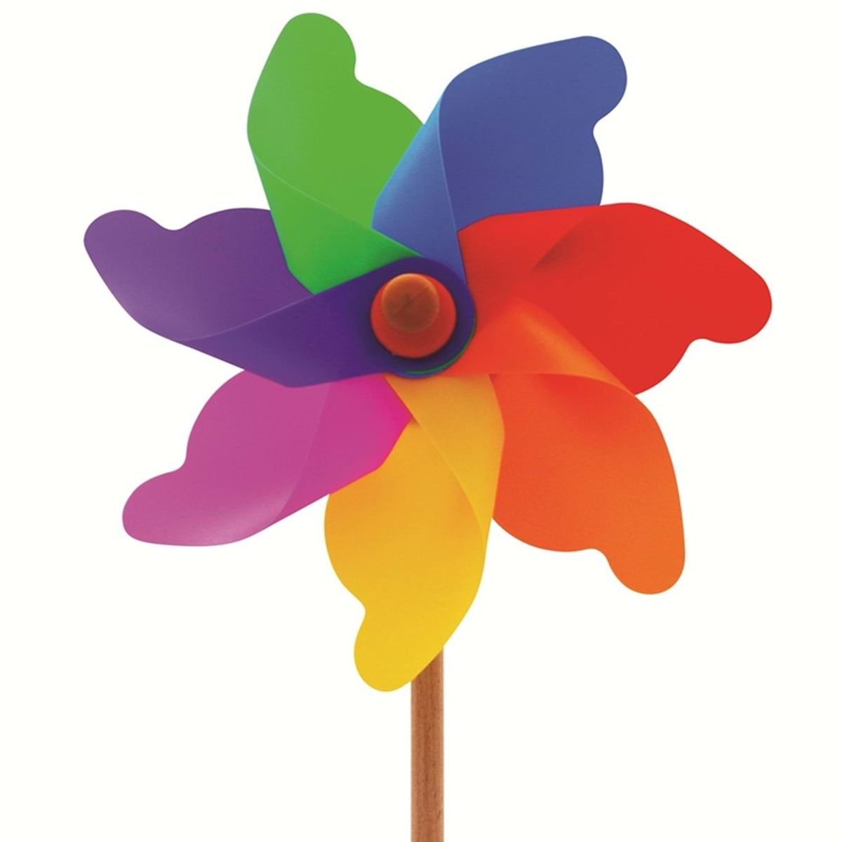 KRD RÜZGAR GÜLÜ 20 CM ÇAP 7 KANATLI BAHÇE 80 Lİ 1
