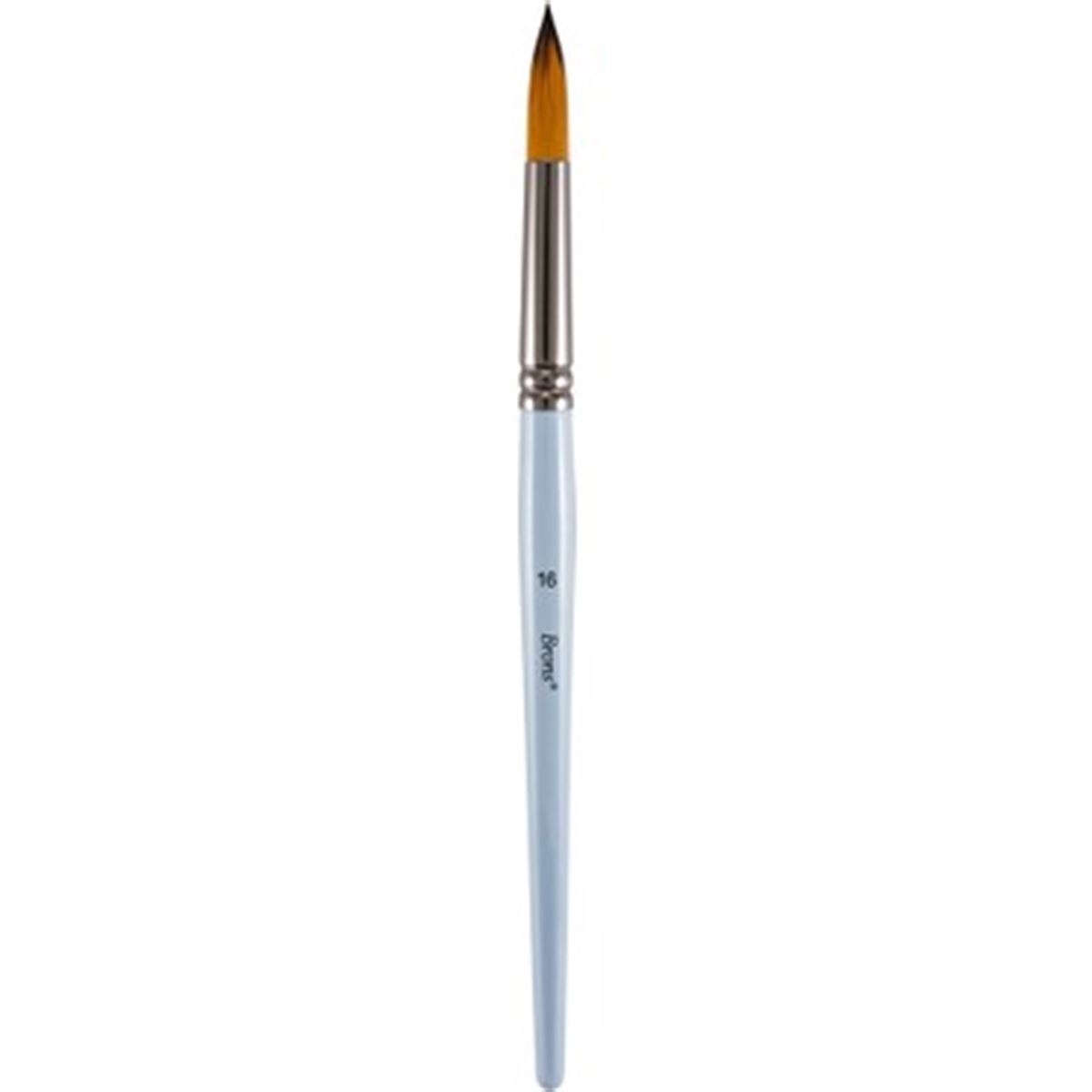 BRONS SULUBOYA FIRÇASI KISA SAP 123 SERİ NO:16 12 Lİ BR-765 1