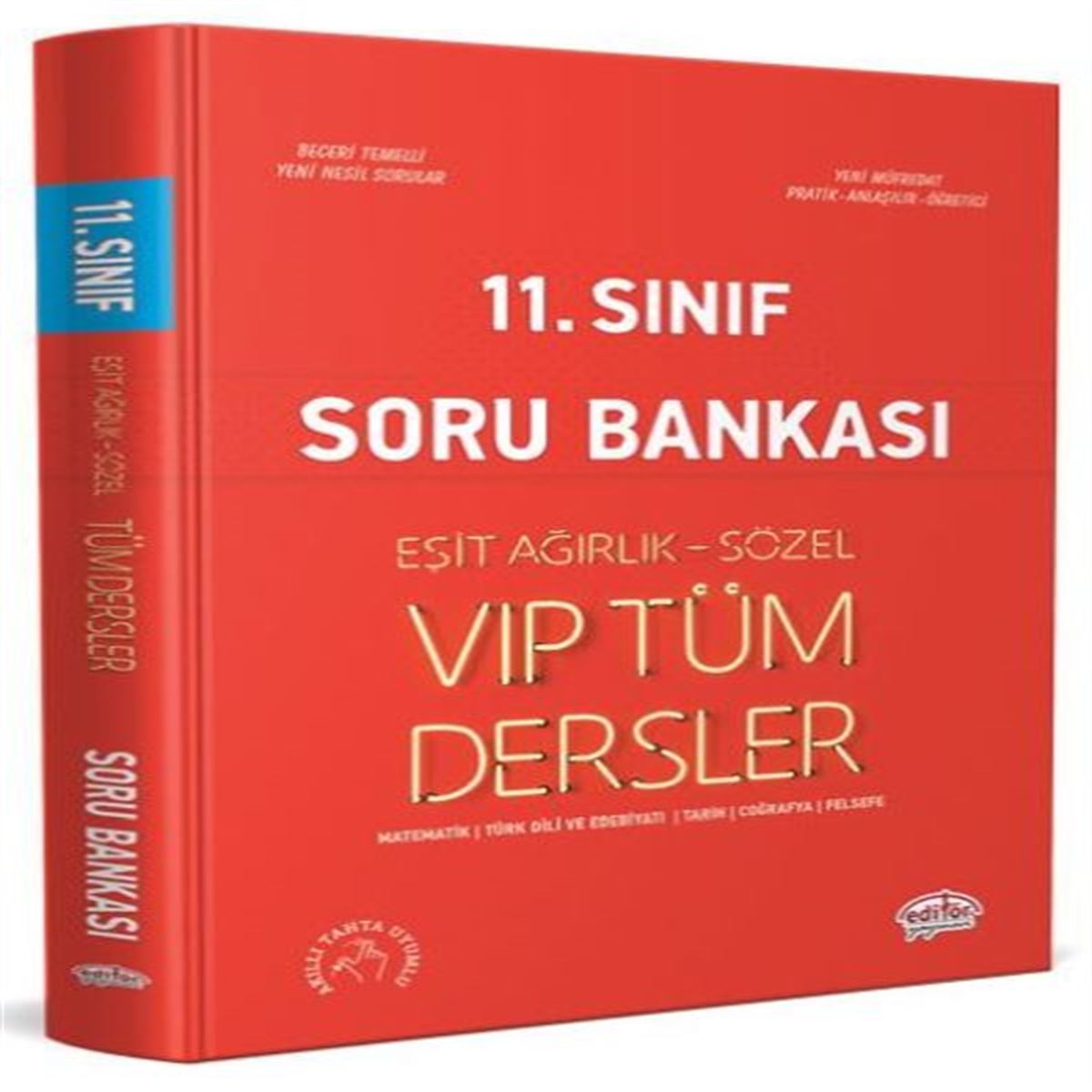 EDITÖR SORU VIP TÜM DERSLER ESIT AGIRLIK - SÖZEL 11.SINIF 1