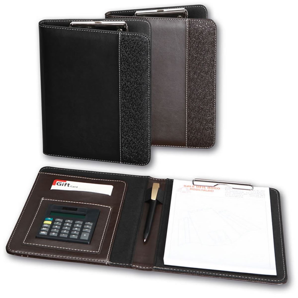 ULAS SEKRETERLİK 20302 KAPAKLI A5 SUNİ DERİ HESAP MAKİNELİ 1