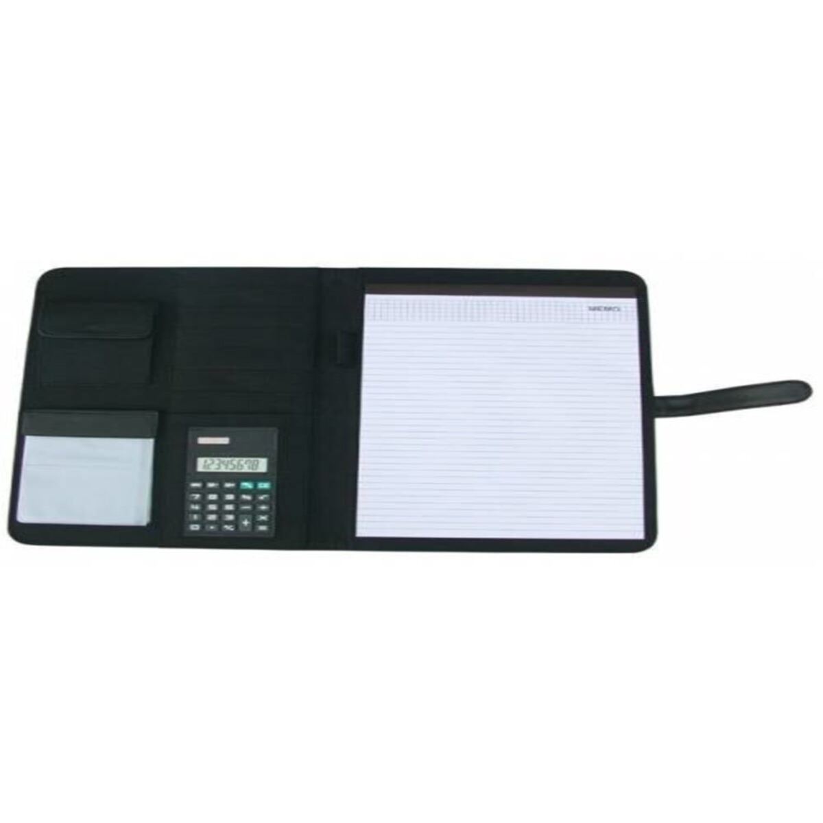 VALLEY SEKRETER BLOK VAL-412 A4 SUNİ DERİ HESAP MAKİNELİ FERMUARLI 1