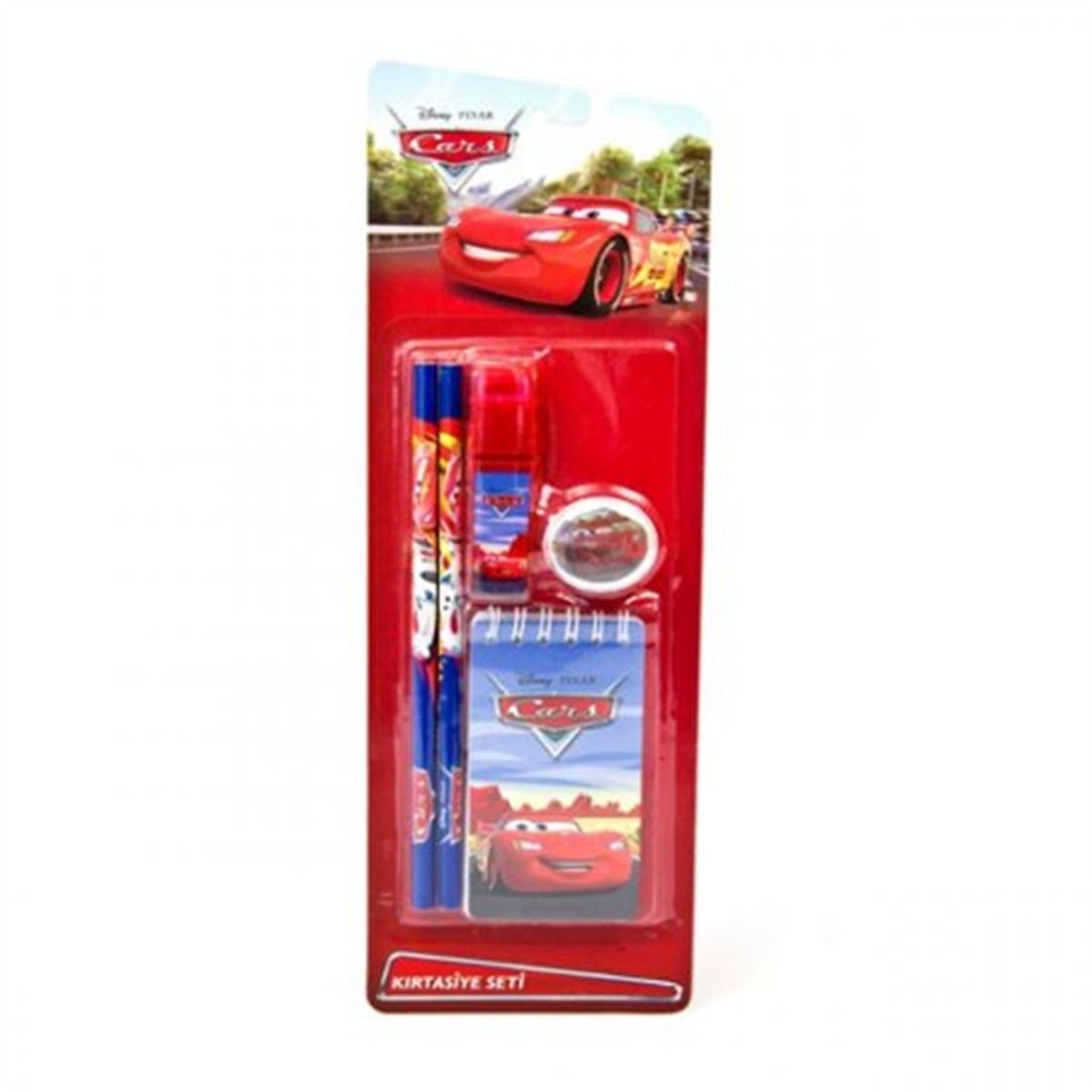 DOLPHİN KIRTASİYE SETİ CR-1222 CARS BLİSTERLİ 1