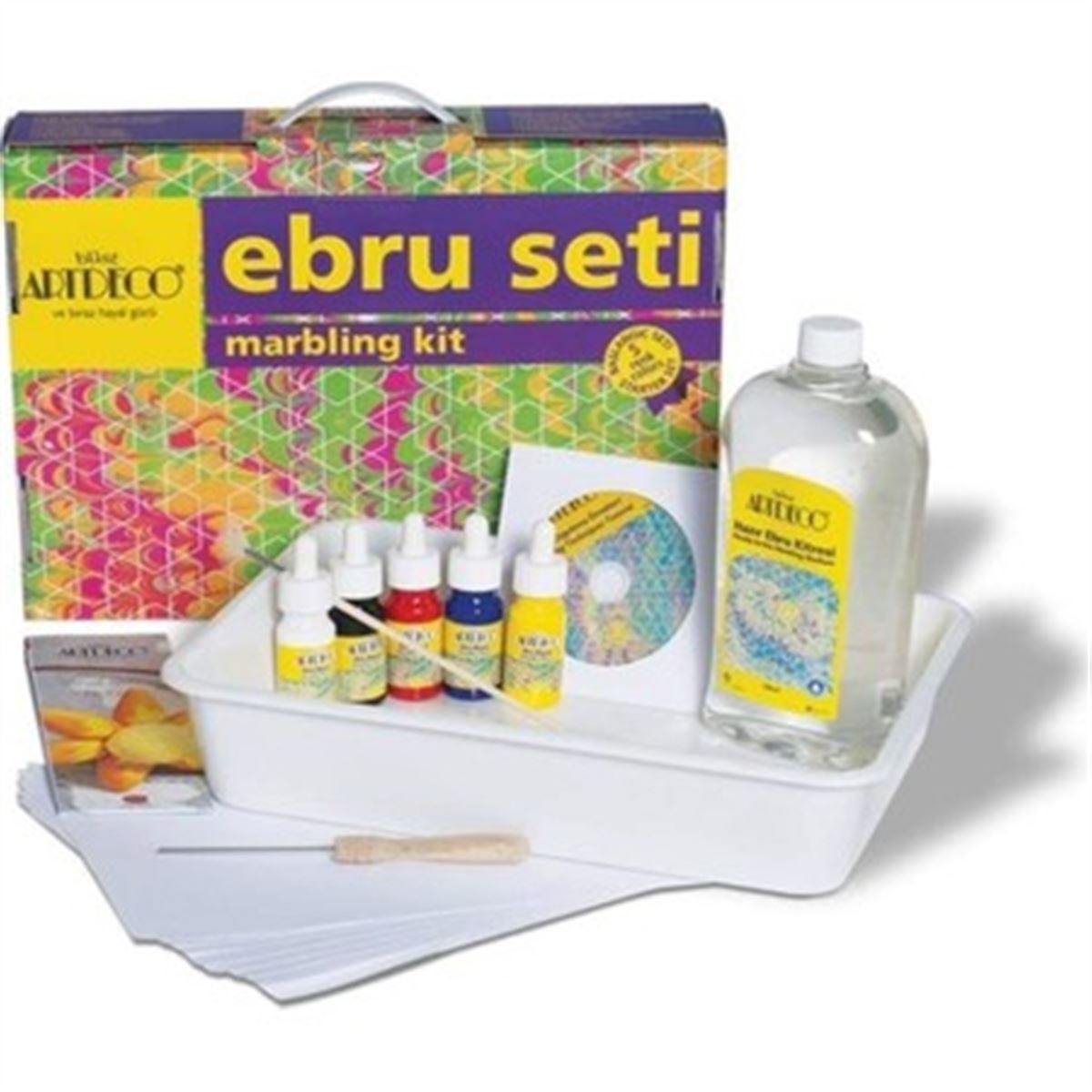 ARTDECO EBRU BAŞLANGIÇ SETİ 5 RENK Y-016 ES-2 1