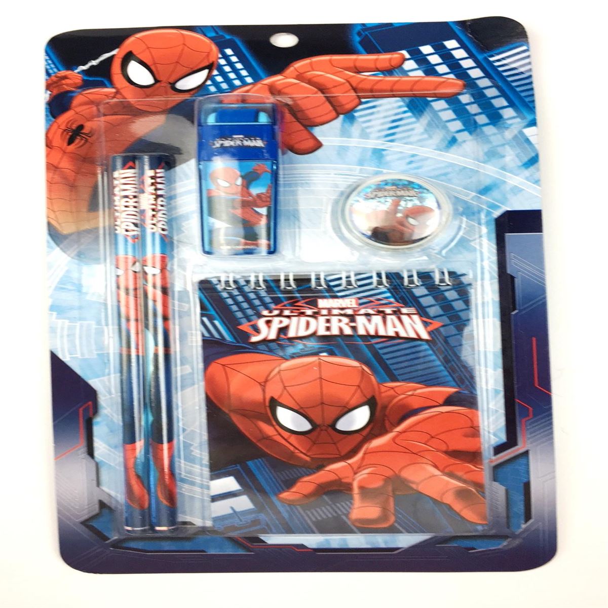DOLPHİN KIRTASİYE SETİ SM-1222 SPİDERMAN BLİSTERLİ 1