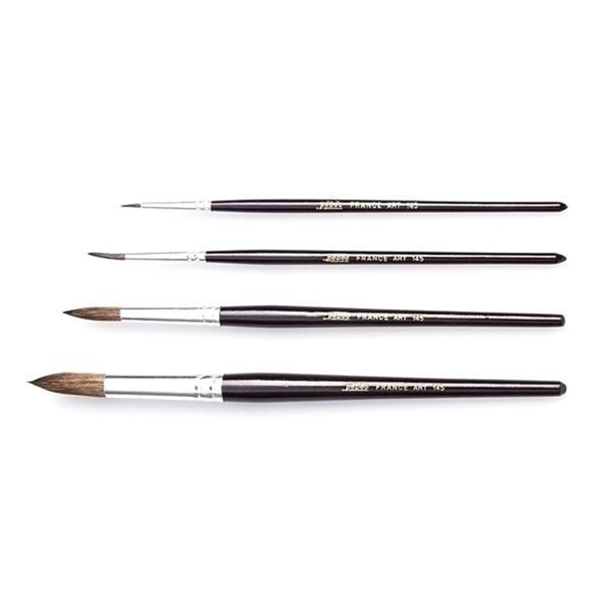 SAMUR SULUBOYA FIRÇASI 145 SERİSİ NO:6 12 Lİ 1