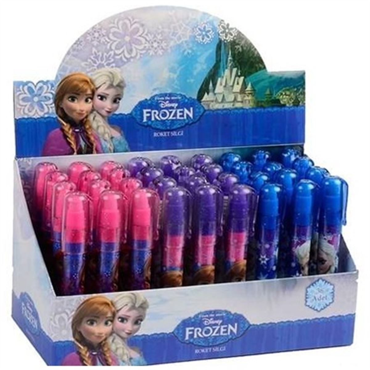 DOLPHİN SİLGİ FR-9027 FROZEN RENKLİ 36 LI 1