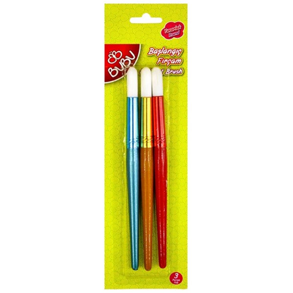 BU-BU FIRÇA SETİ BASLANGIÇ FIRÇAM 3 LÜ BUBU-FR0001 1