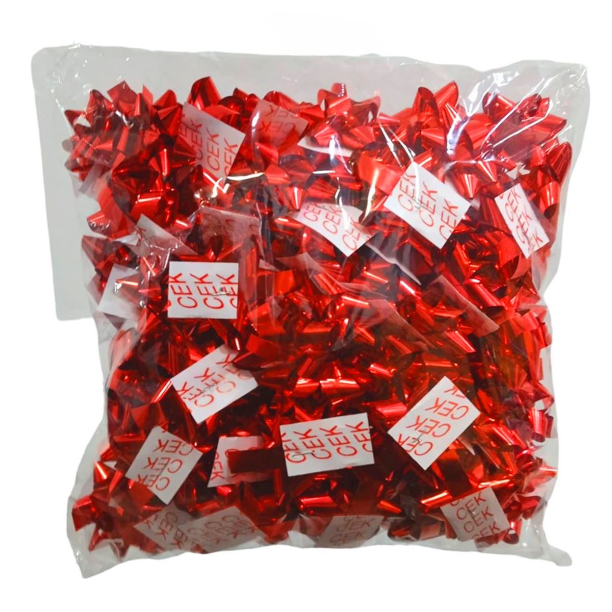 ÇEK FİYONK METALİK KIRMIZI NO:2 100 LÜ 1