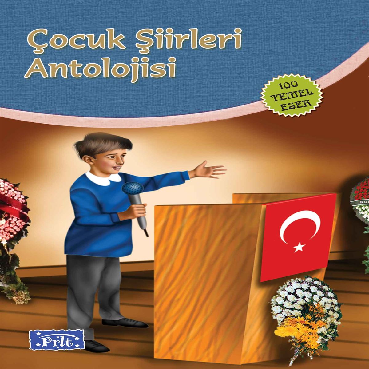 PARILTI ŞİİR KİTABI ÇOCUK ŞİİRLERİ ANTOLOJİSİ 1