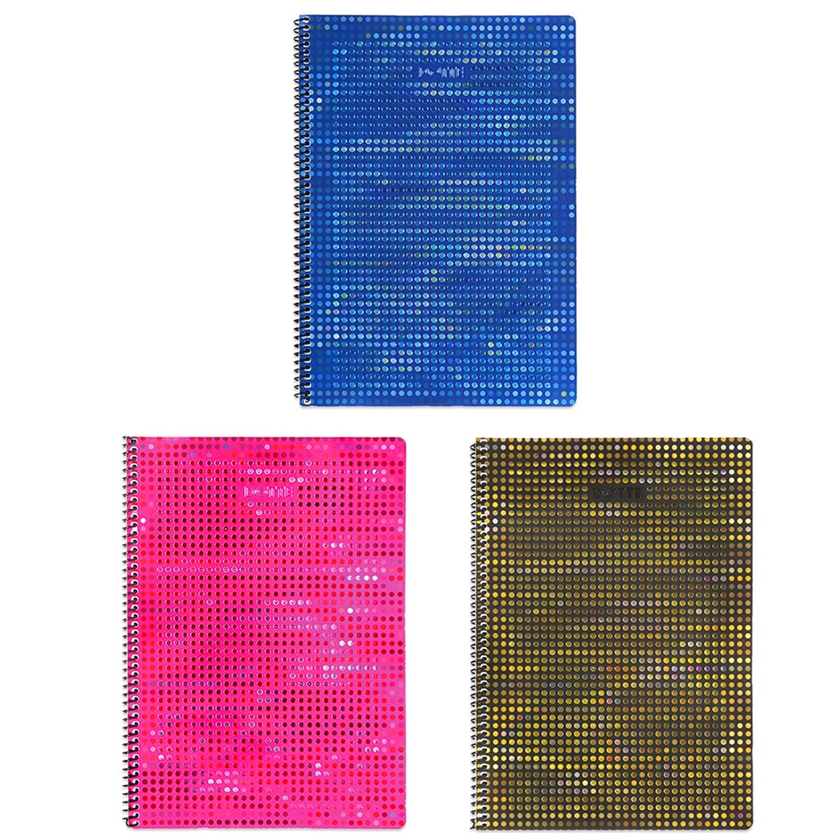 KESKİN DOTTE DEFTER A4 SPİRALLİ KARTON KAPAK 80 YP KARELİ 12 Lİ 382822-99 1