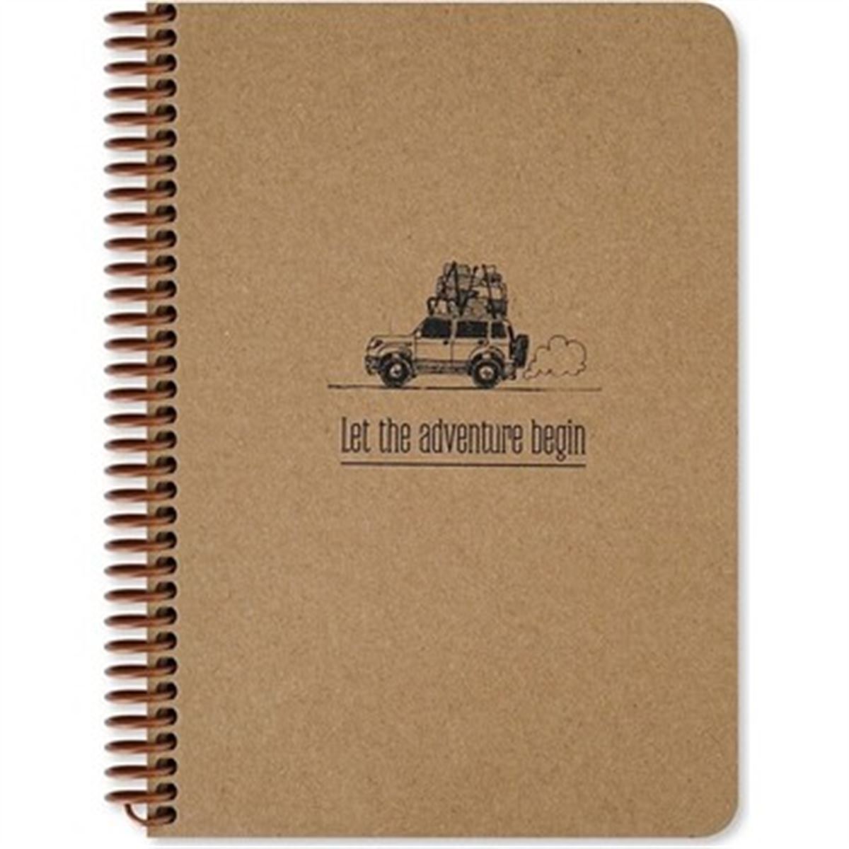 KESKİN KRAFT TAG DEFTER 410370-99 SPİRALLİ SERT KAPAK A5 100/0 1