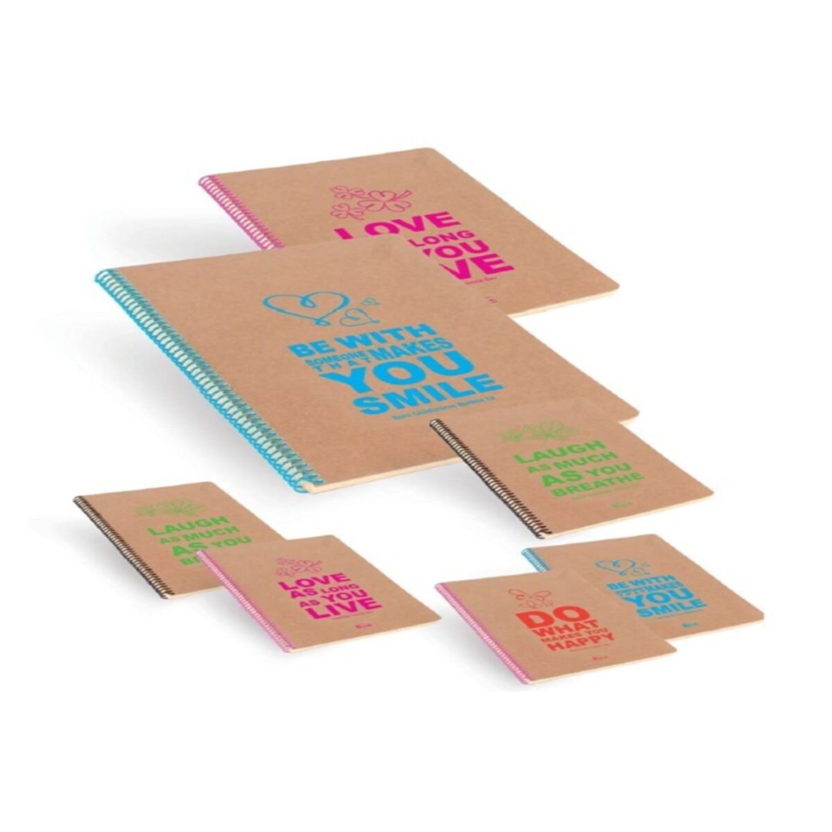 KESKİN DEFTER 418021-99 FUNKY SPİRALLİ SERT KAPAK A6 80/1 1