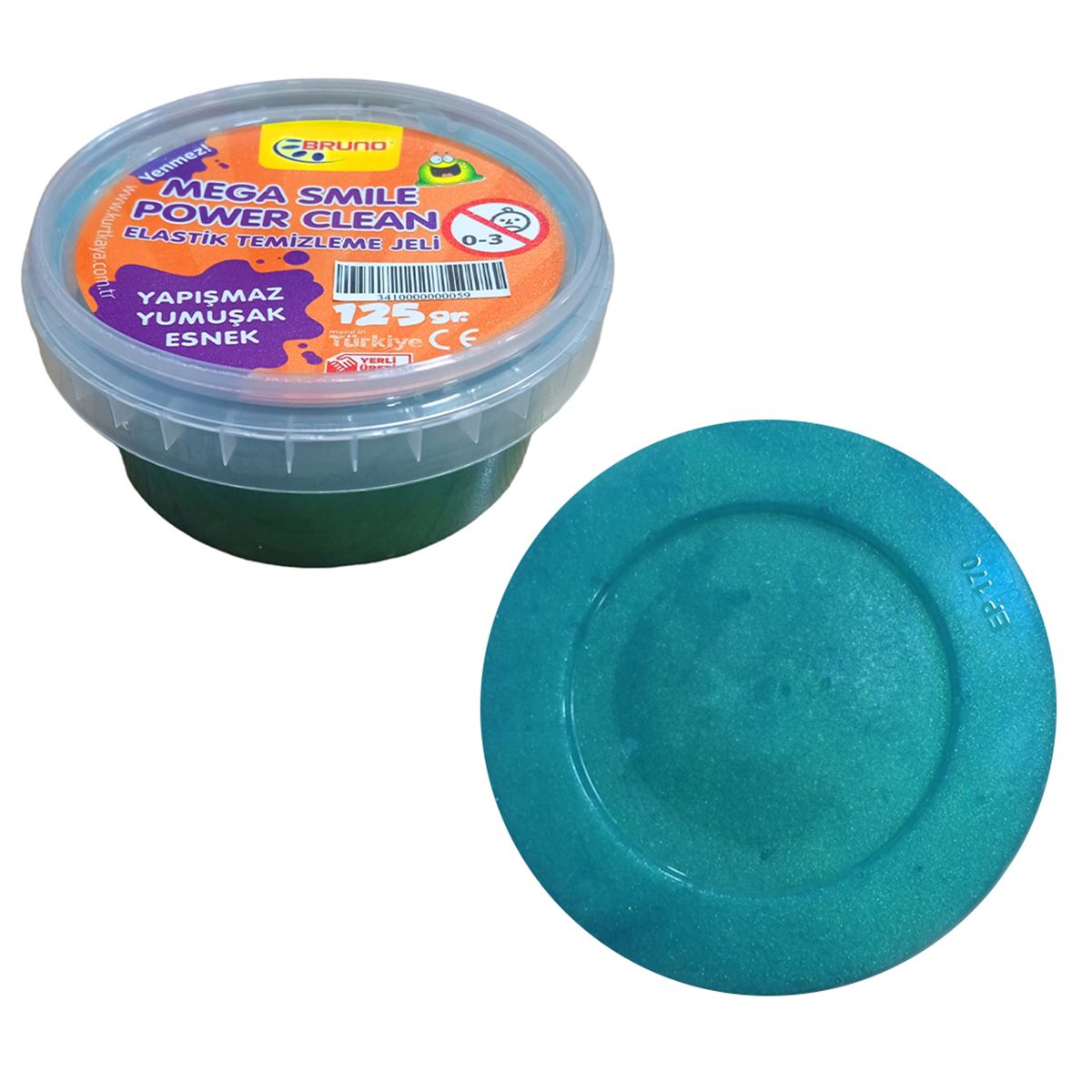 BRUNO SLİME METALİK YEŞİL 125 GR 1