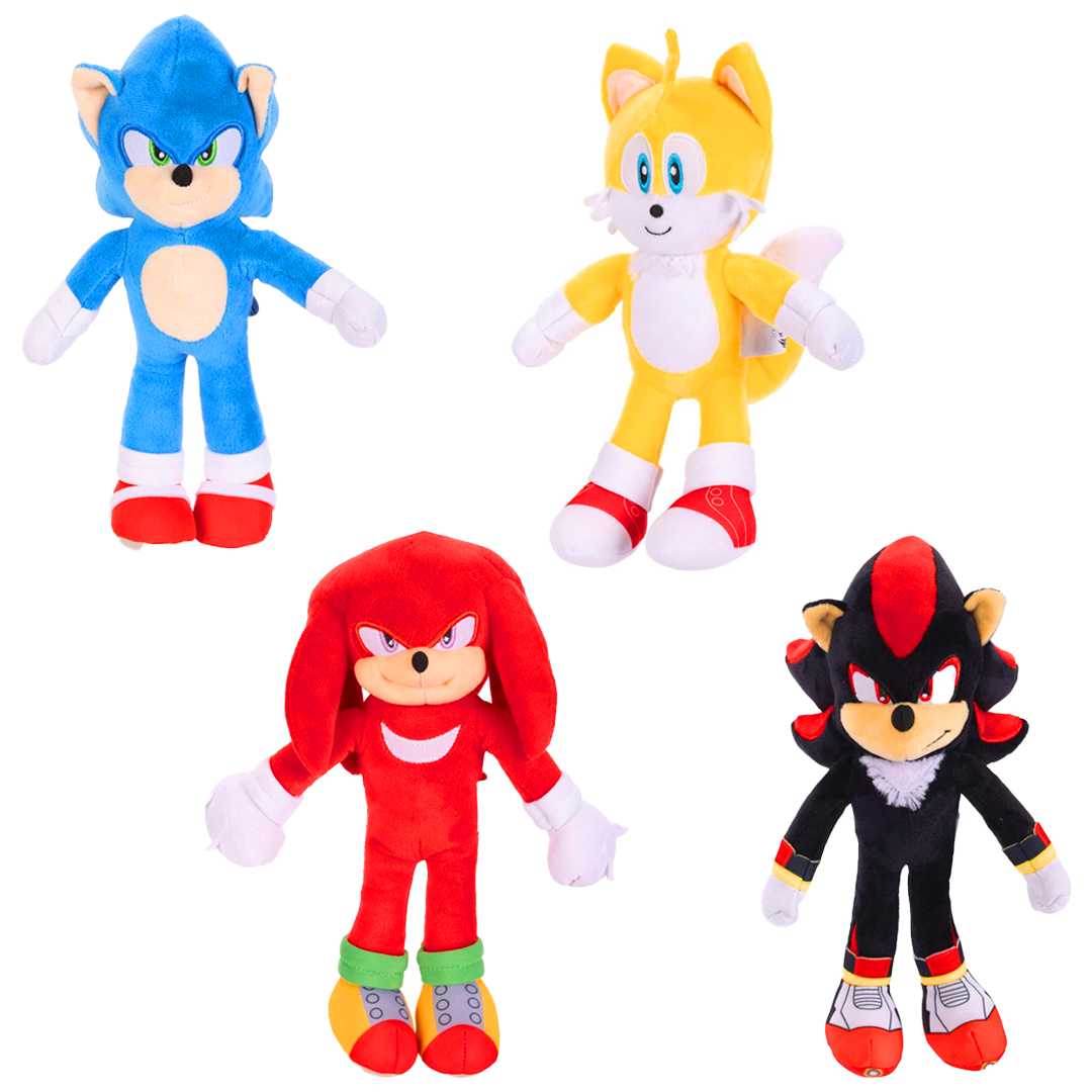 JAKKS SONİC 3 42468-69-70-73 PELÜŞ FİGÜRLER 23 CM 3+ 1