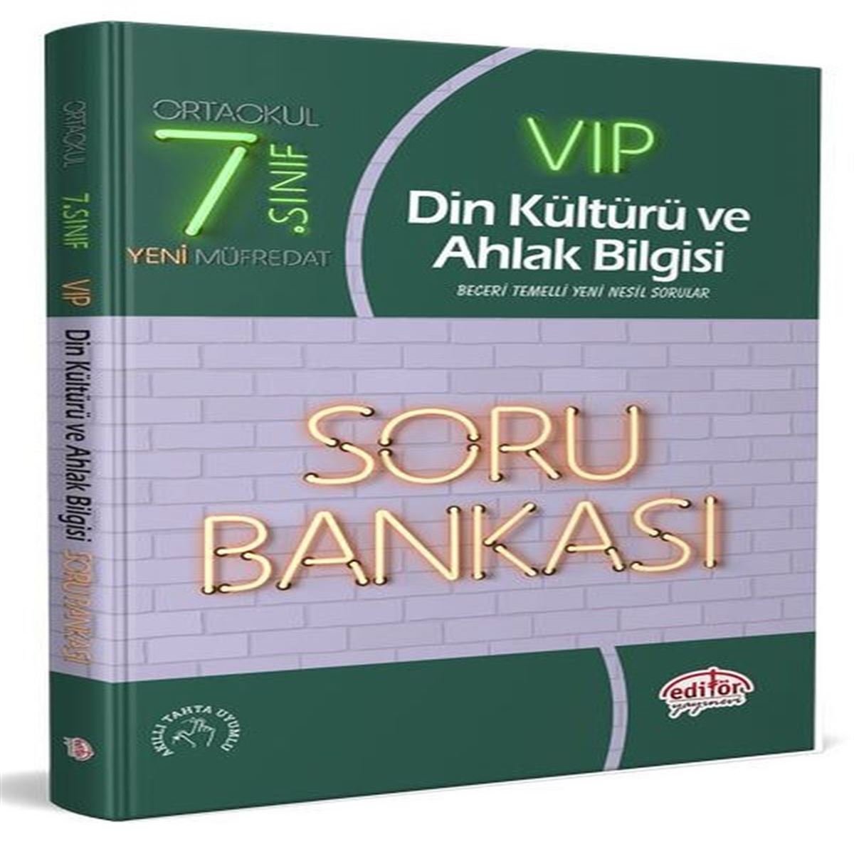 EDİTÖR SORU BANKASI DİN KÜLTÜRÜ VE AHLAK BİLGİSİ VİP 7.SINIF 1
