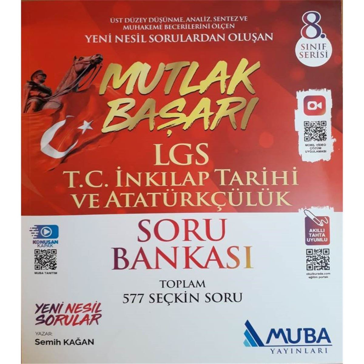 MUBA SORU BANKASI İNKİLAP TARİHİ VE ATATÜRKÇÜLÜK MUTLAK BAŞARI LGS (İADESİZ) 1