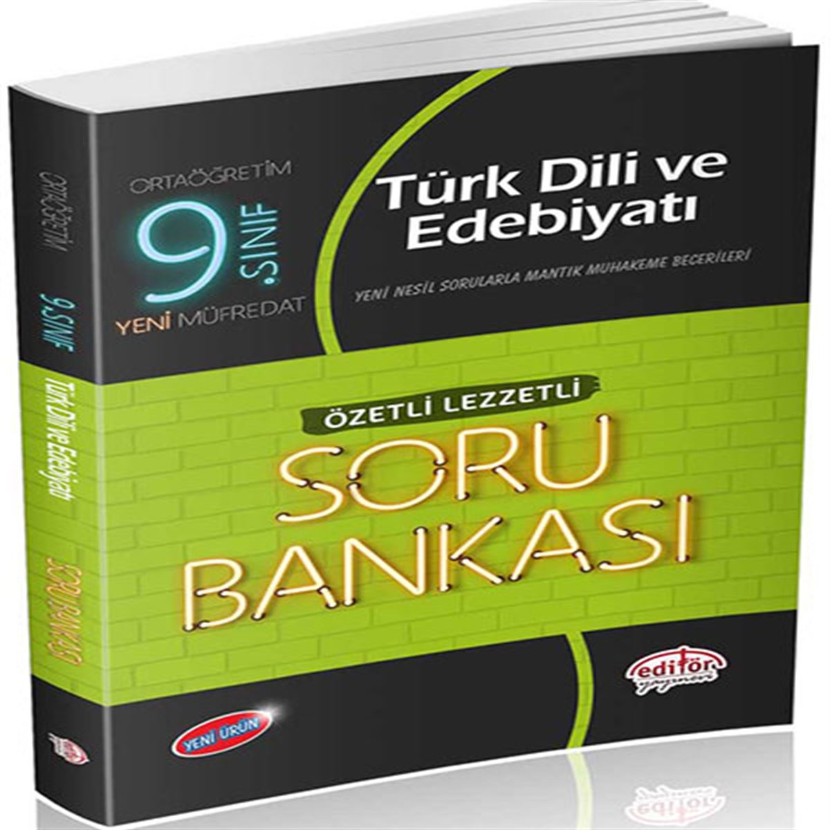 EDİTÖR SORU BANKASI TÜRK DİLİ VE EDEBİYATI ÖZETLİ LEZZETLİ 9 SINIF 2020 1