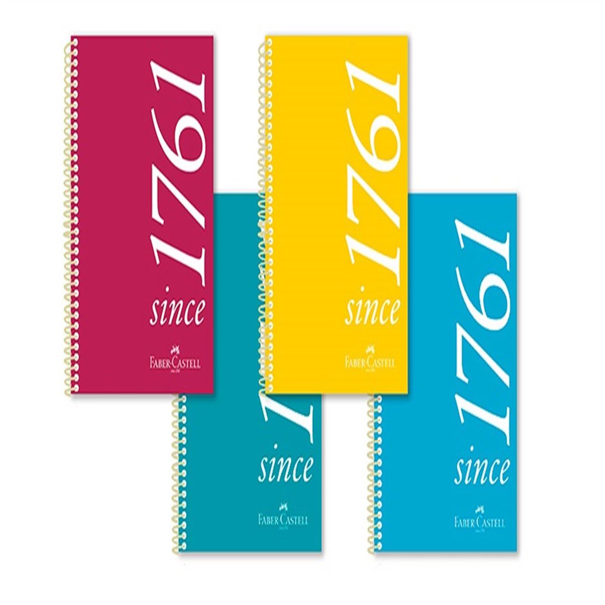 FABER DEFTER SİNCE 1761 PP KAPAK A4 SPİRALLİ 100 YP DÜZ 5075000039 1