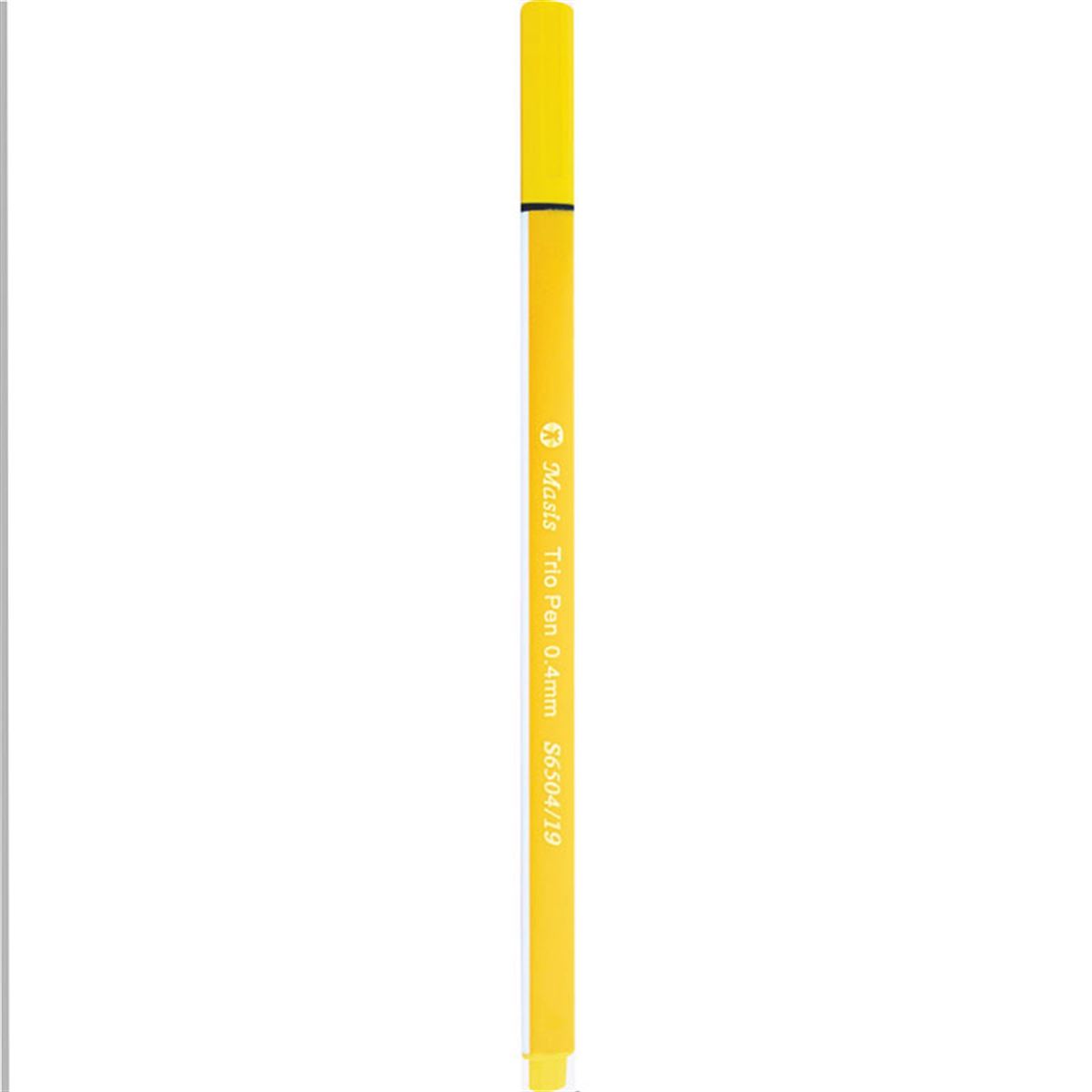MASİS KALEM TRİO PEN S6504-19 SARI 10 LU 1