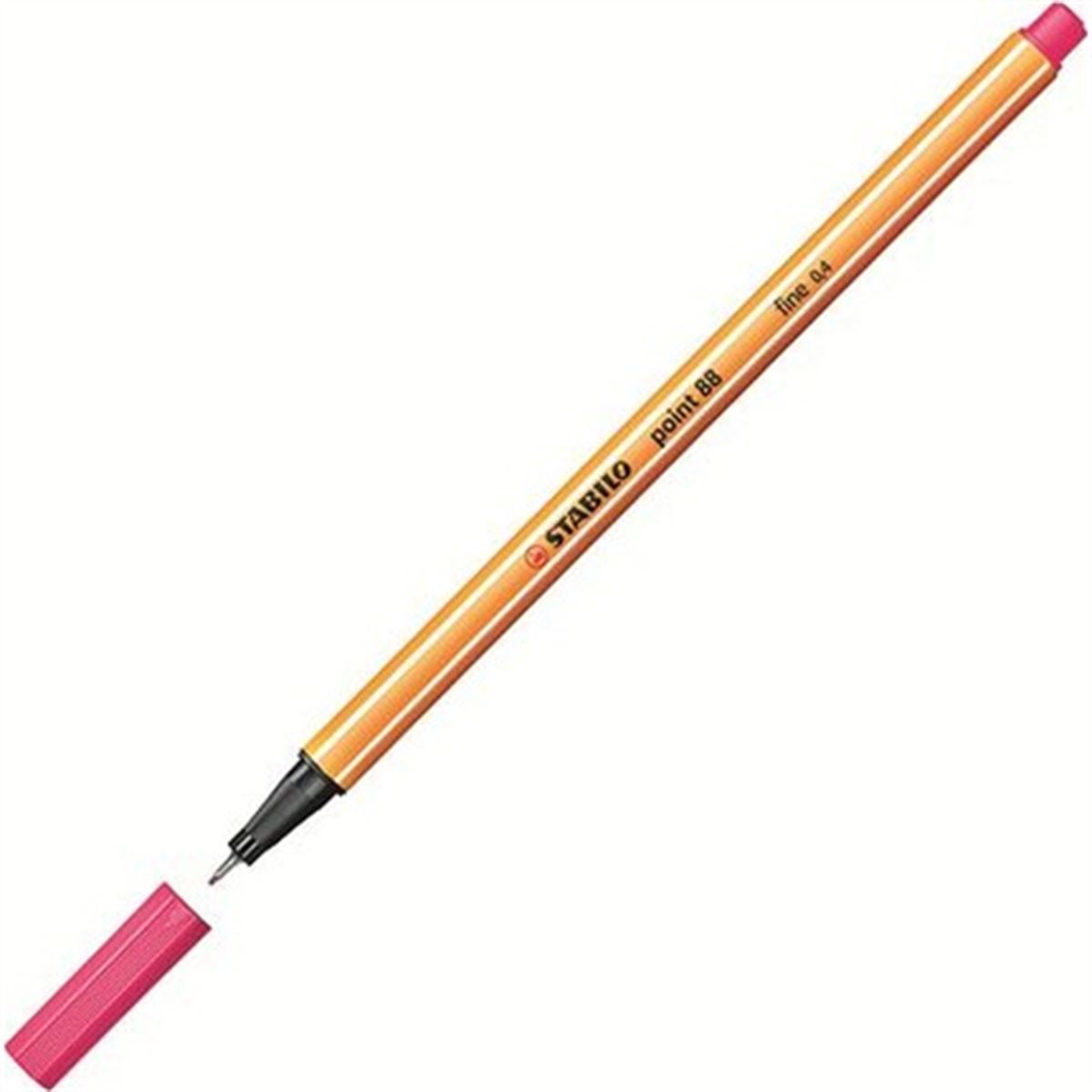 STABİLO FİNELİNER KALEM 88-056 FOSFORLU PEMBE 10 LU 1