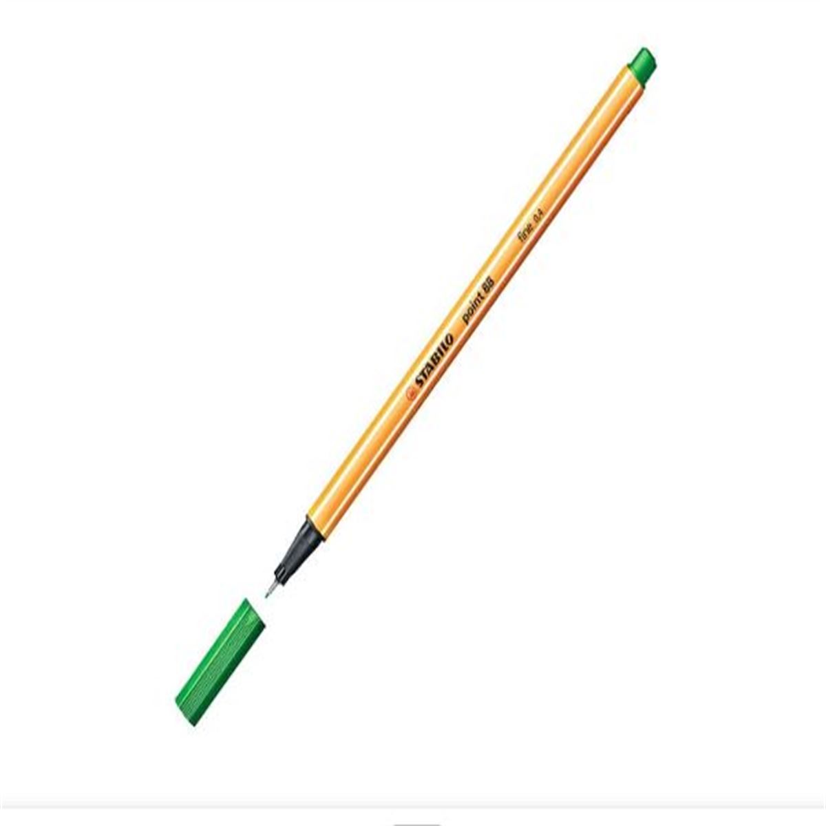STABİLO FİNELİNER KALEM 88-36 YEŞİL 10 LU 1