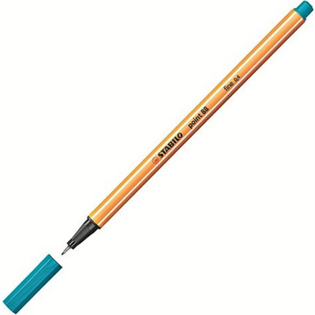 STABİLO FİNELİNER KALEM 88-51 TURKUAZ MAVİ 10 LU 1