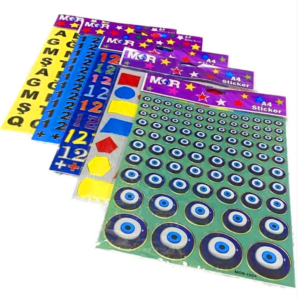 MOR STİCKER LAZER A4 MR SERİSİ 1