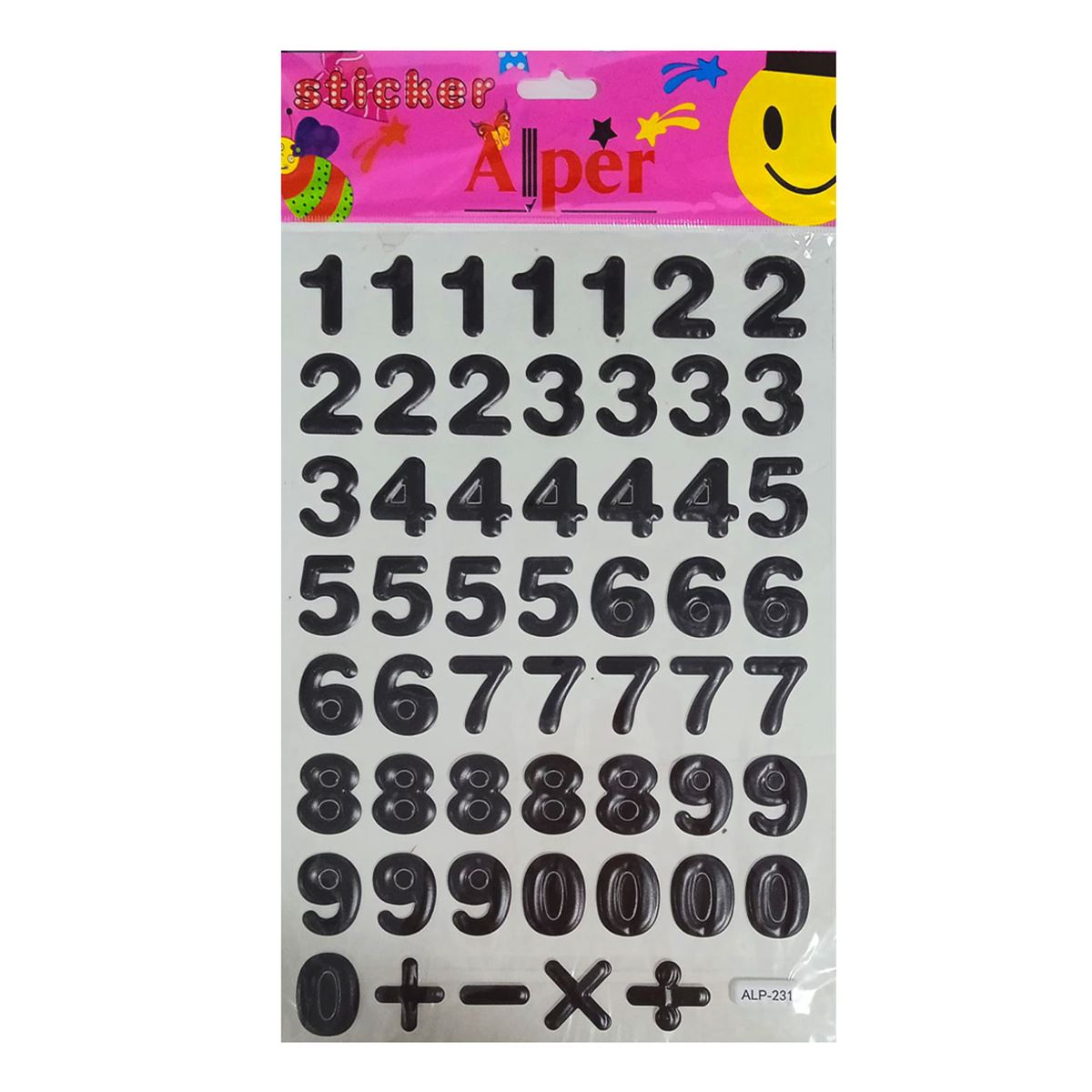 ALPER STİCKER KABARTMALI A4 RB SERİSİ 1