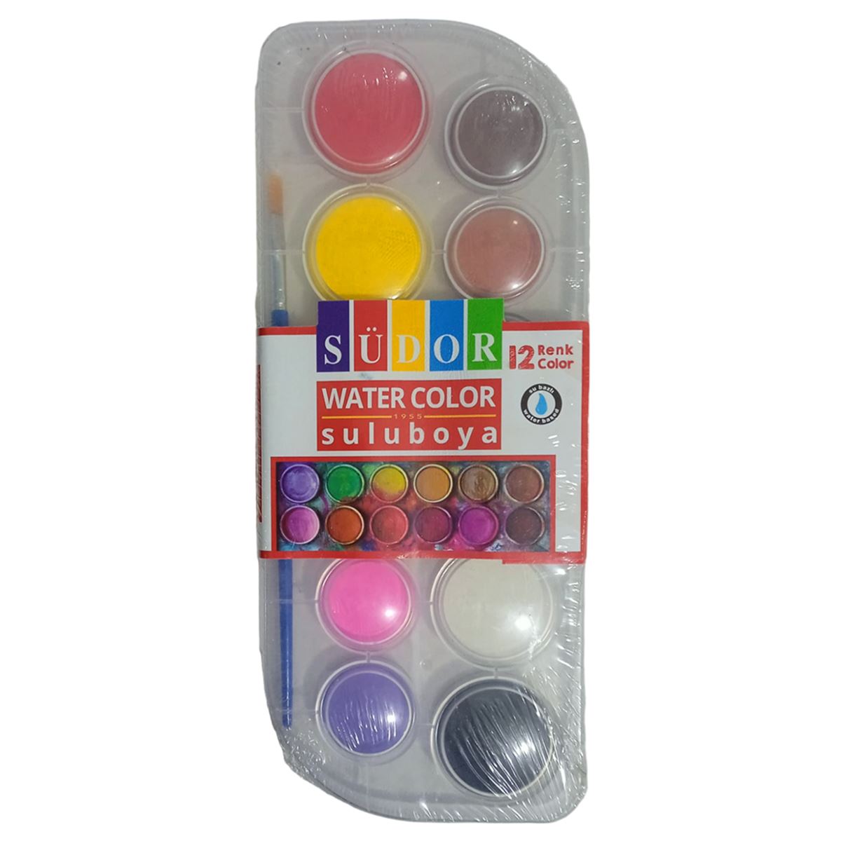 SÜDOR SULUBOYA 12 RENK BÜYÜK SC01 1