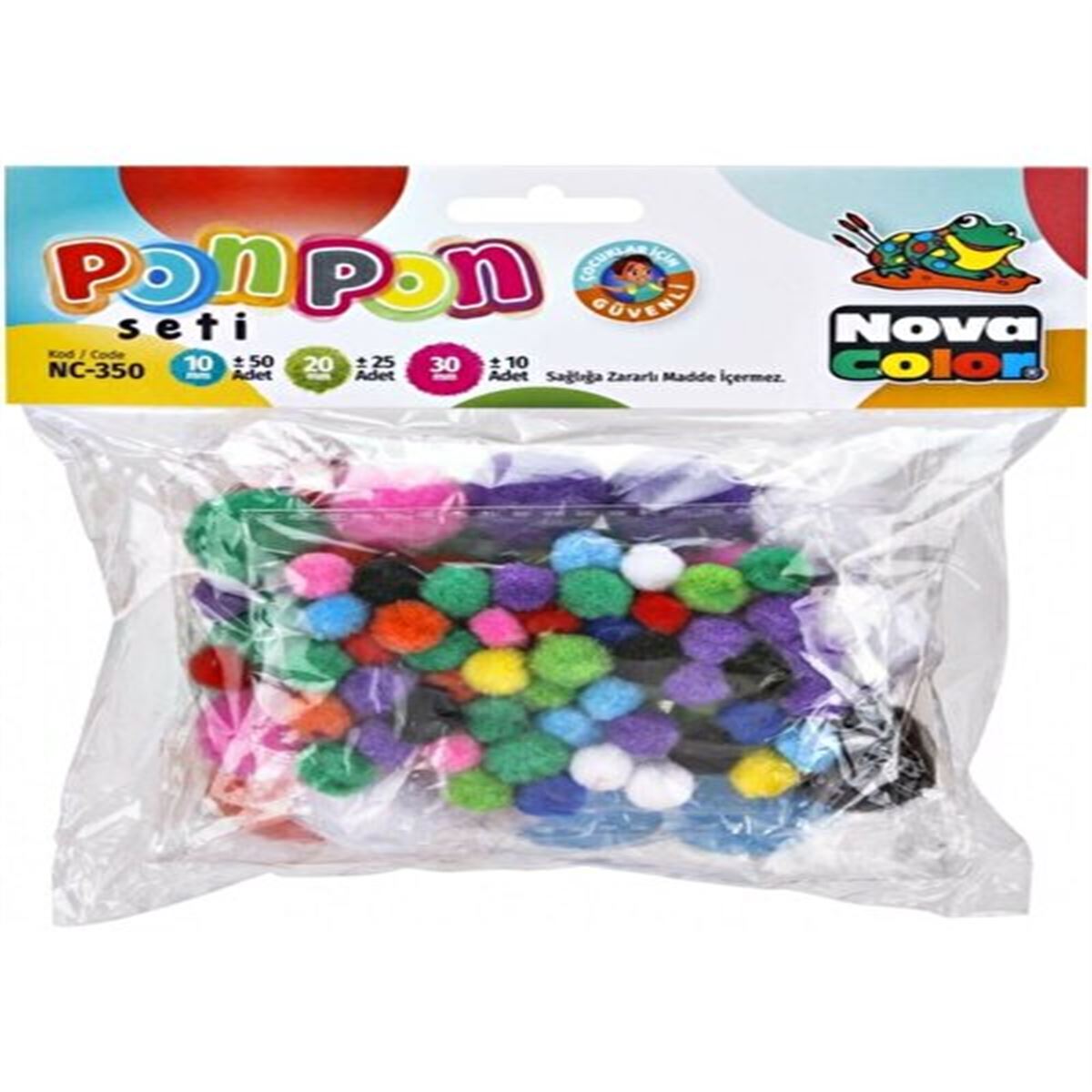 NOVA COLOR ŞÖNİL PONPON SET NC-333 1