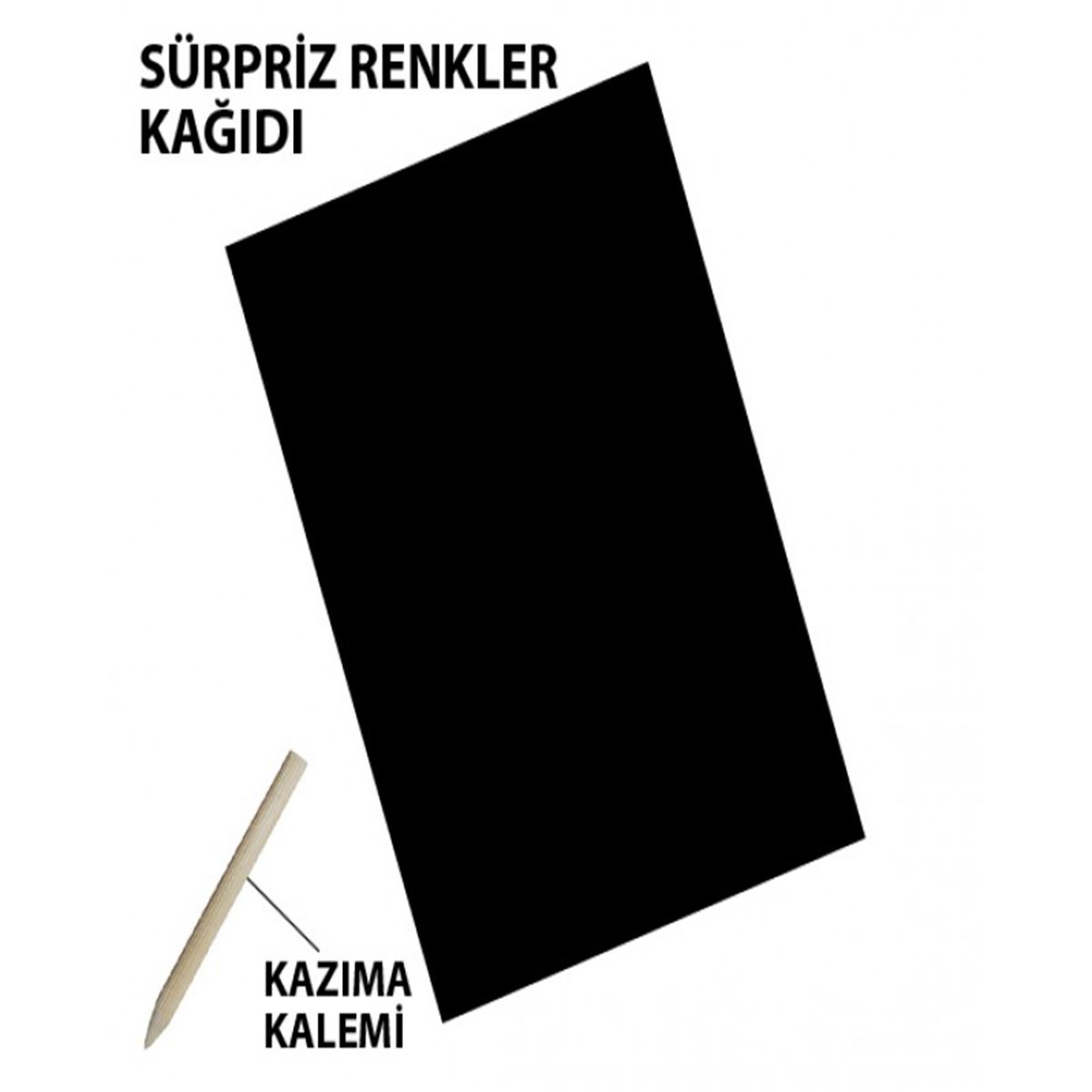 KUMTOYS GÖKKUŞAĞI SİHİRLİ KAĞIT SİHİRLİ RENKLER KM5219 1