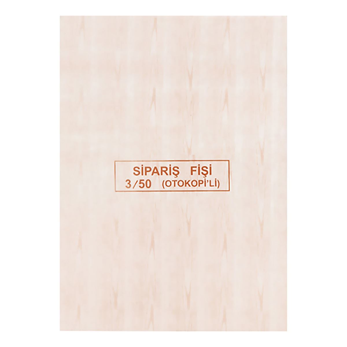 DİLMAN SİPARİŞ FİŞİ OTOKOPİLİ 3x50 2 NÜSHA 12 Lİ 1