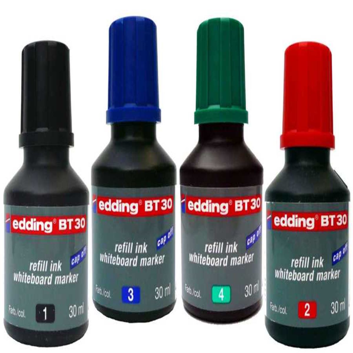EDDİNG TAHTA KALEM MÜREKKEBİ KIRMIZI 30 ML. BT30-002 1