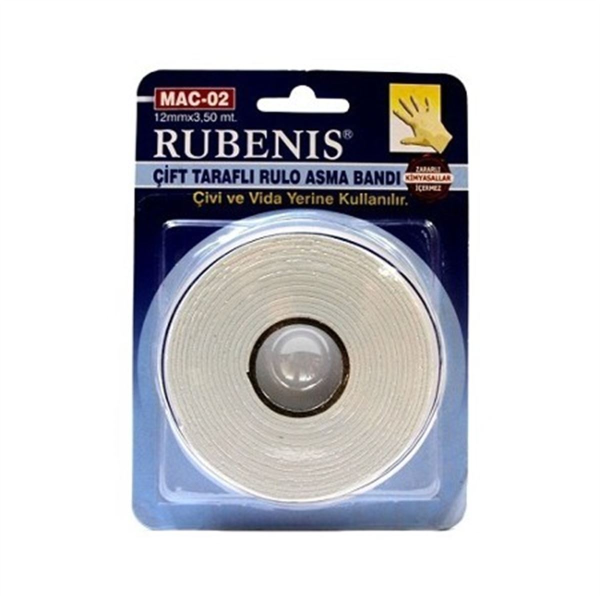 RUBENİS ÇİFT TARAFLI TAŞIMA BANDI 12x3,50 MT. MAC-02 1