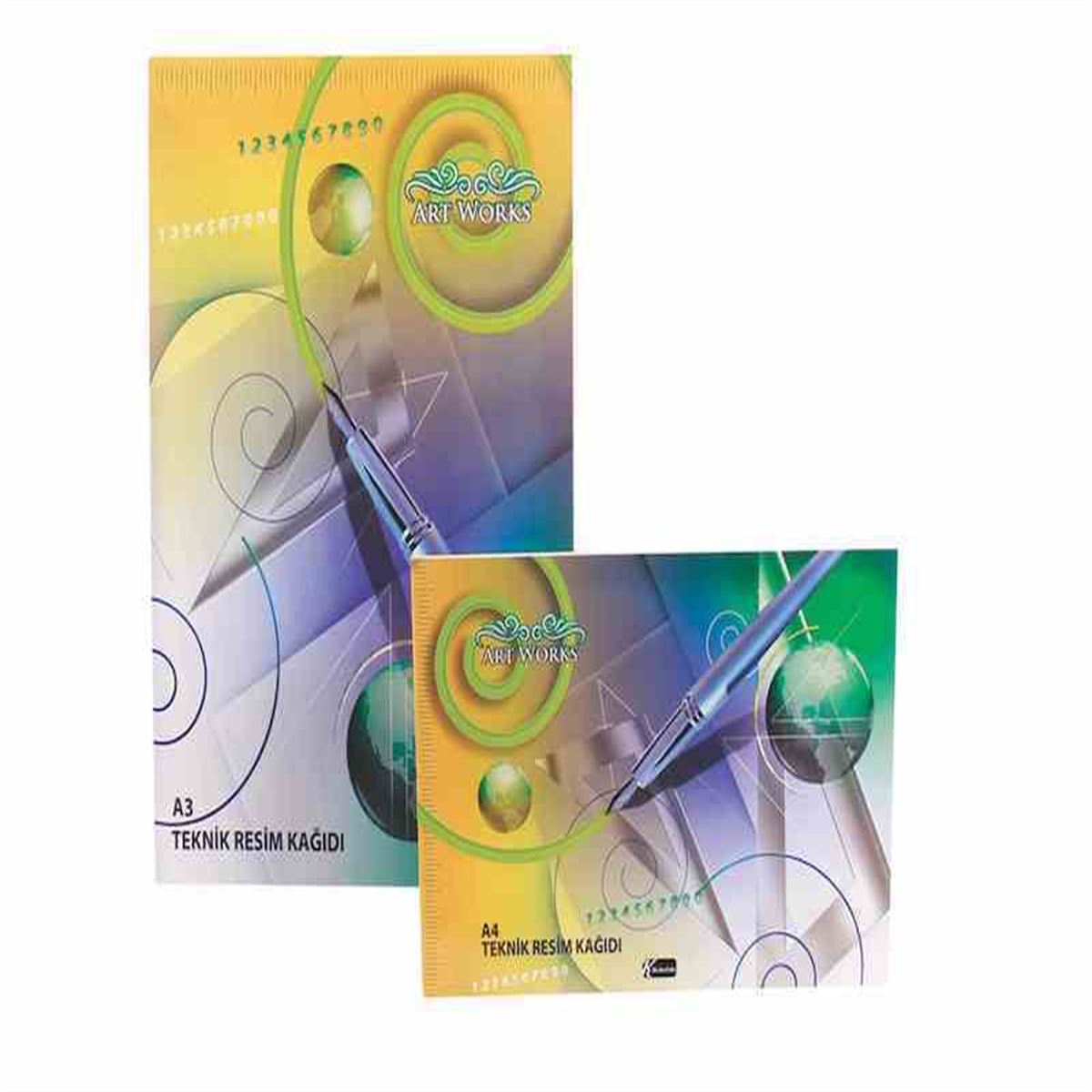 KESKİN TEKNİK RESİM DEFTERİ A3 36 YP 141001-02-99 1