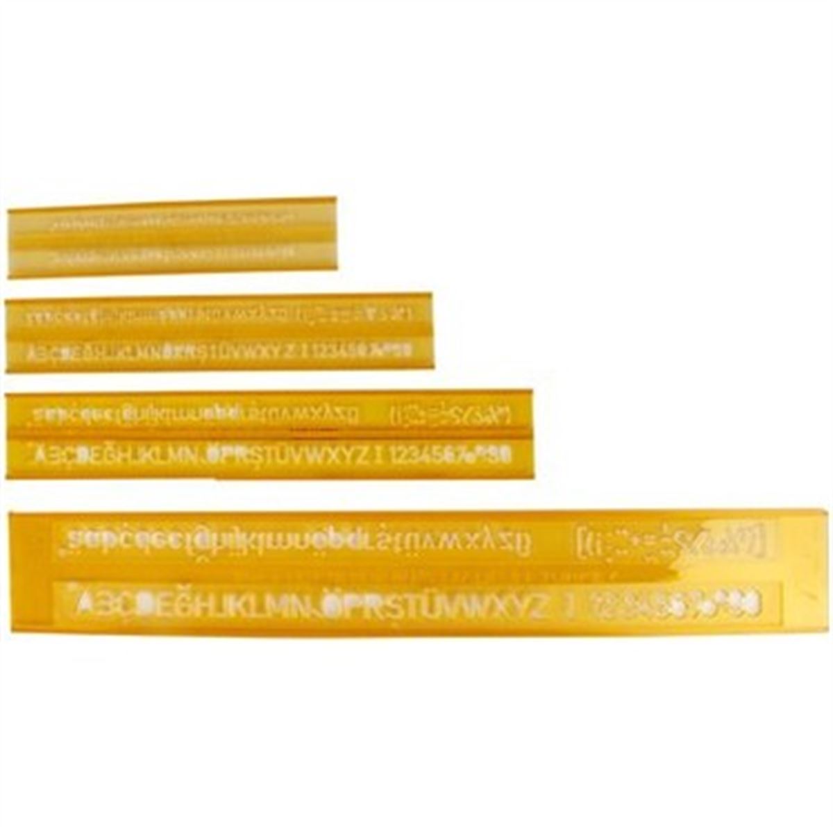 HATAS TEKNIK YAZI SETI 2250 3-5-7-10 MM 10'LU 1