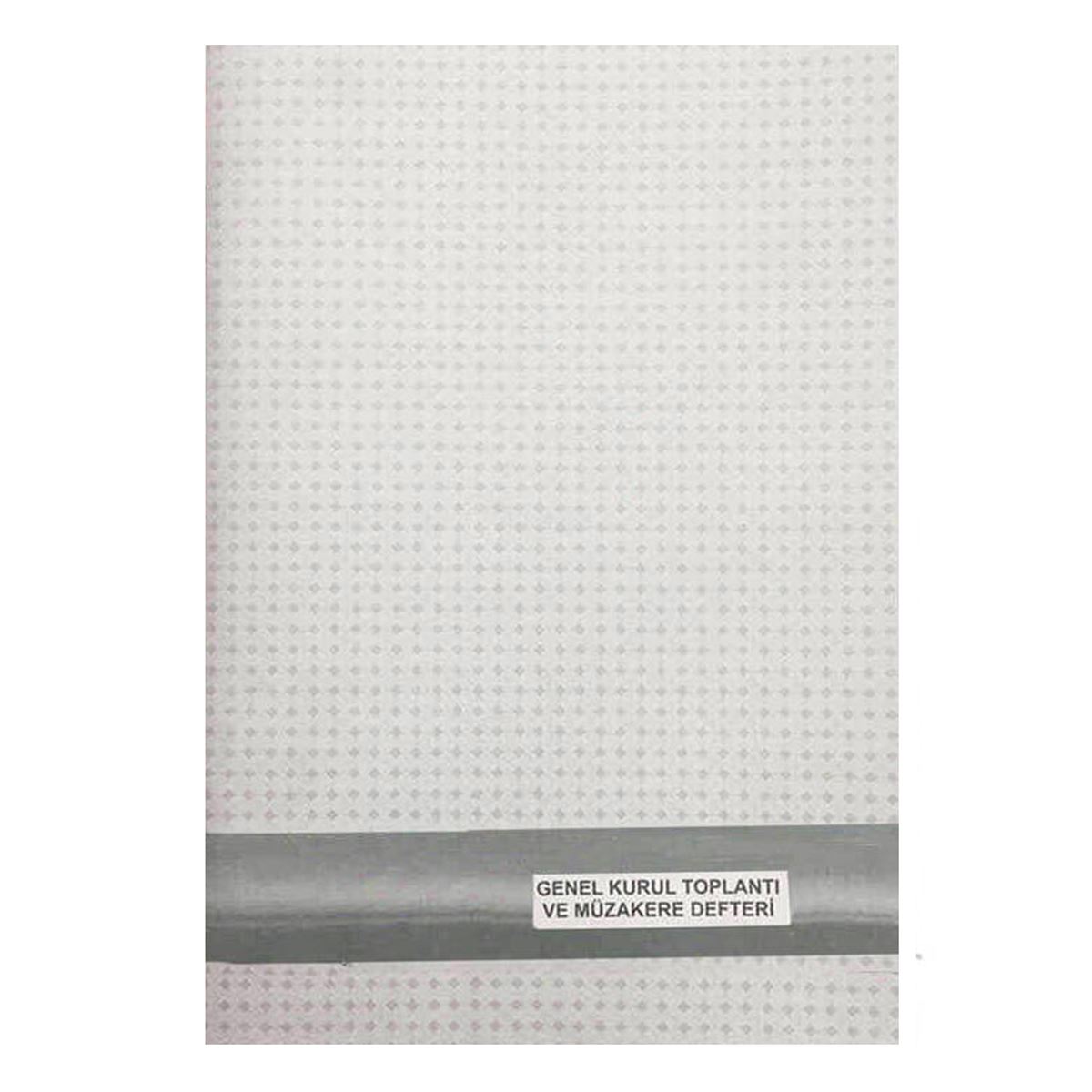 DİLMAN GENEL KURUL TOPLANTI VE MÜZAKERE DEFTERİ 5369 KARTON KAPAK 22x31 40 YP NUMARALI 1