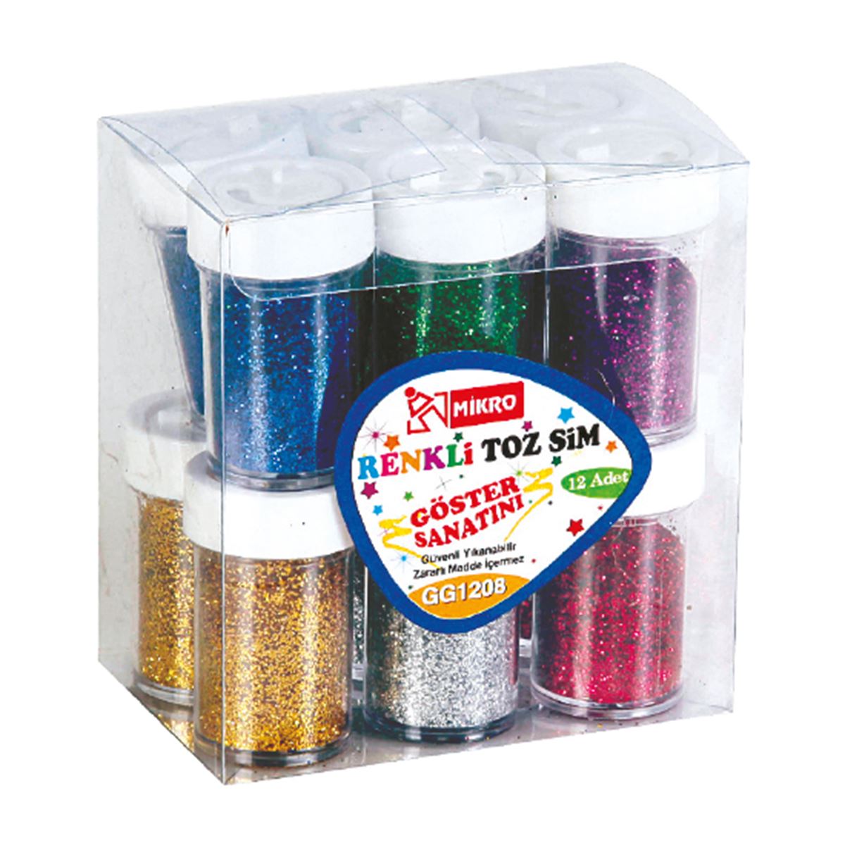 MİKRO TOZ SİM GG 12-08 TUZLUK KARIŞIK 12 Lİ 1
