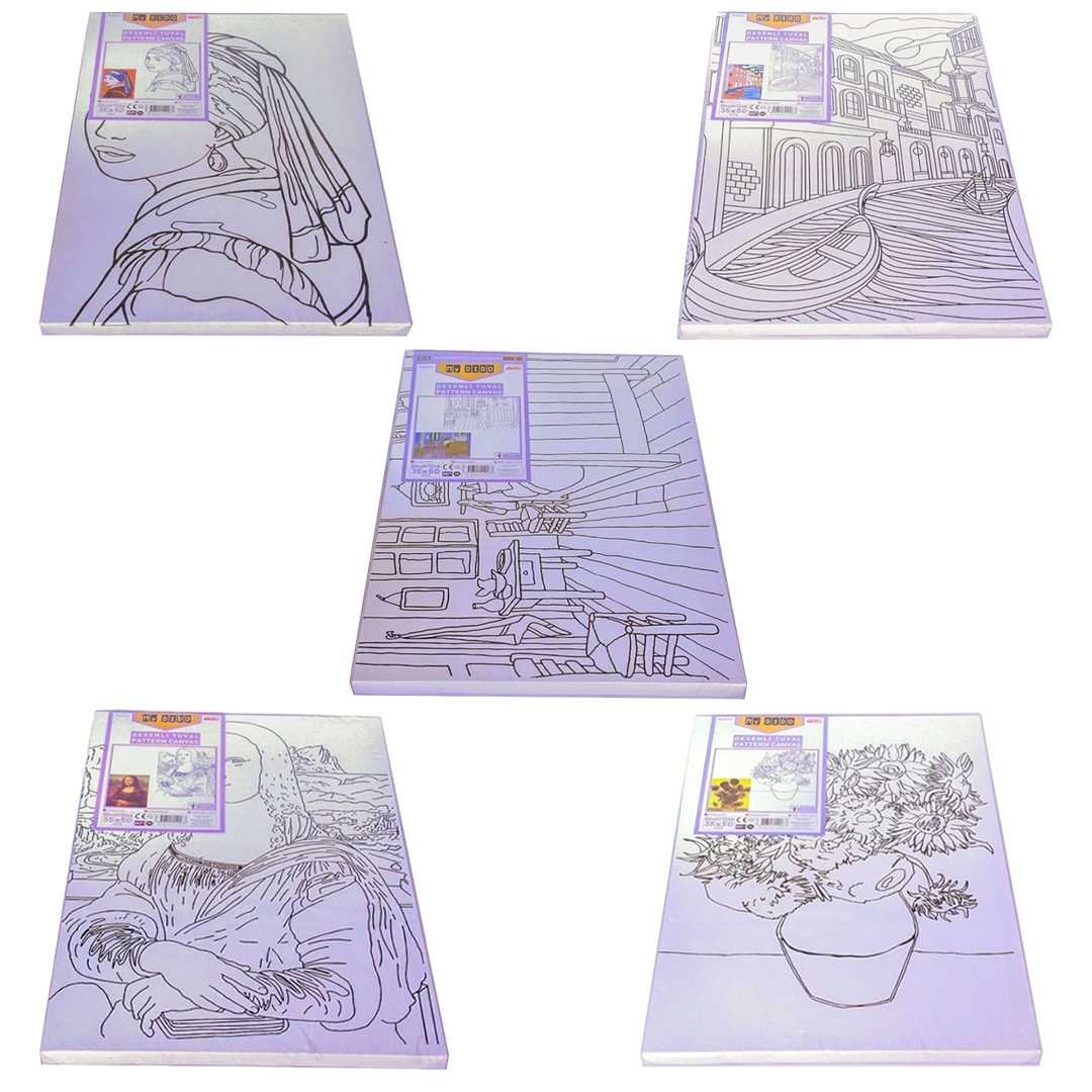 MY DİDO TUVAL DESENLİ 35x50 MYT3550B 1