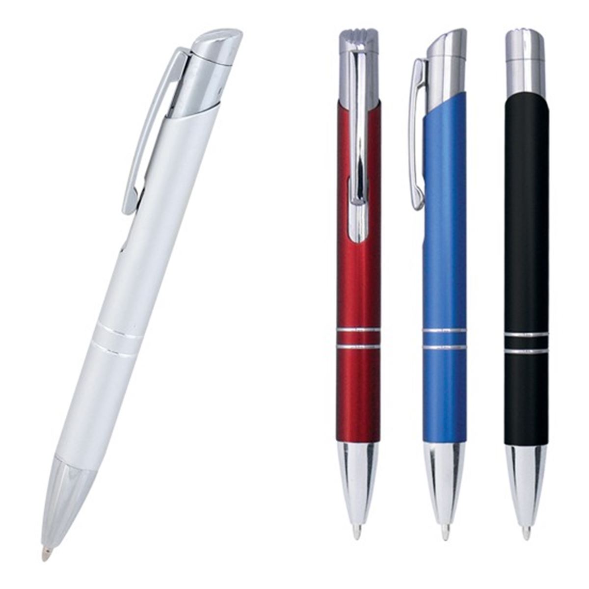 MİKRO TÜKENMEZ KALEM KISA METAL MAVİ 30 LU 1001 1