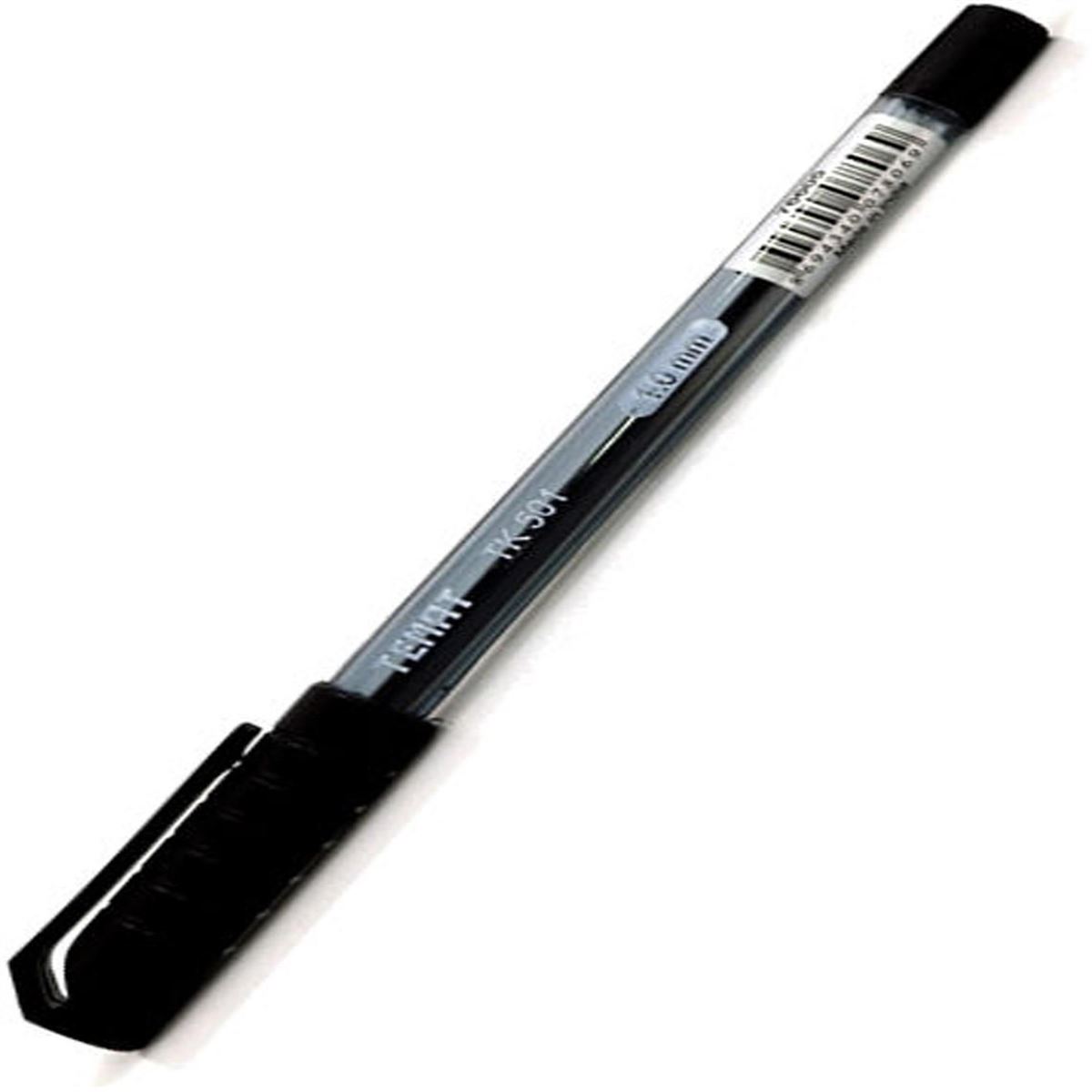 TEMAT TÜKENMEZ KALEM 1.0 MM. SİYAH 50 LI TK501 1