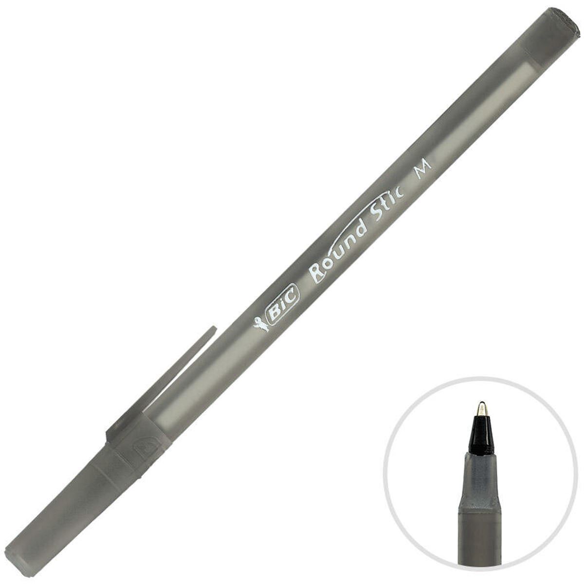 BİC TÜKENMEZ KALEM ROUND STİC SİYAH 1.0 60 LI 920568-962665 1