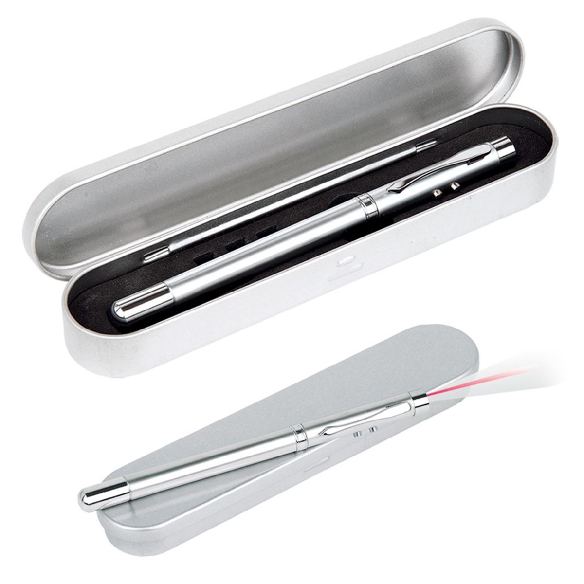 ŞAHİN TÜKENMEZ KALEM SETİ ANTENLİ-LAZERLİ-IŞIKLI 999-2 1