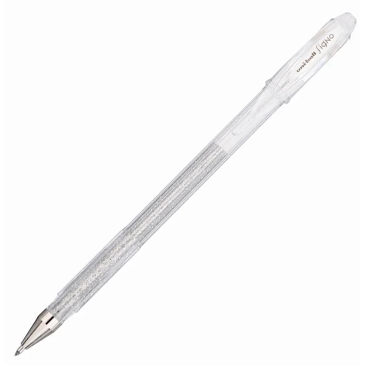UNİ JEL KALEM UM-120SP SPARKLİNG SİMLİ GÜMÜŞ 1.0 12 Lİ 1