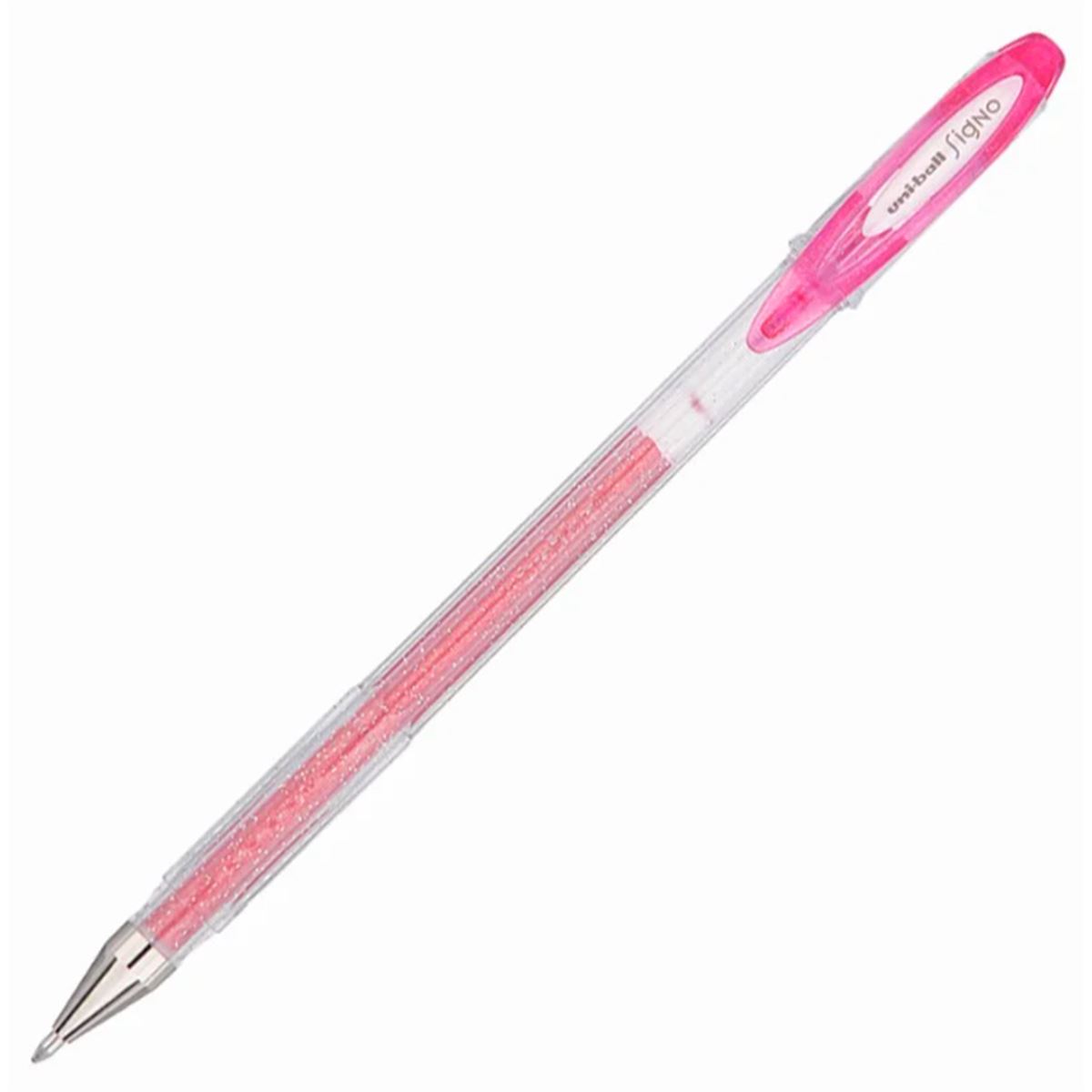UNİ JEL KALEM UM-120SP SİGNO SPARKLİNG SİMLİ PEMBE 1.0 12 Lİ 1