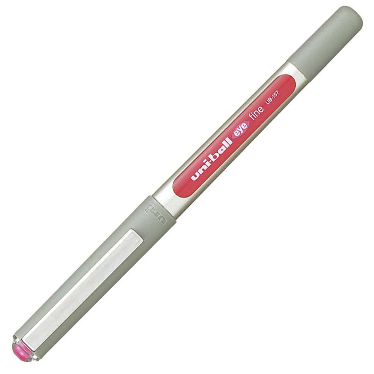UNİ ROLLER KALEM UB-157 EYE FİNE PEMBE 07 12 Lİ 1