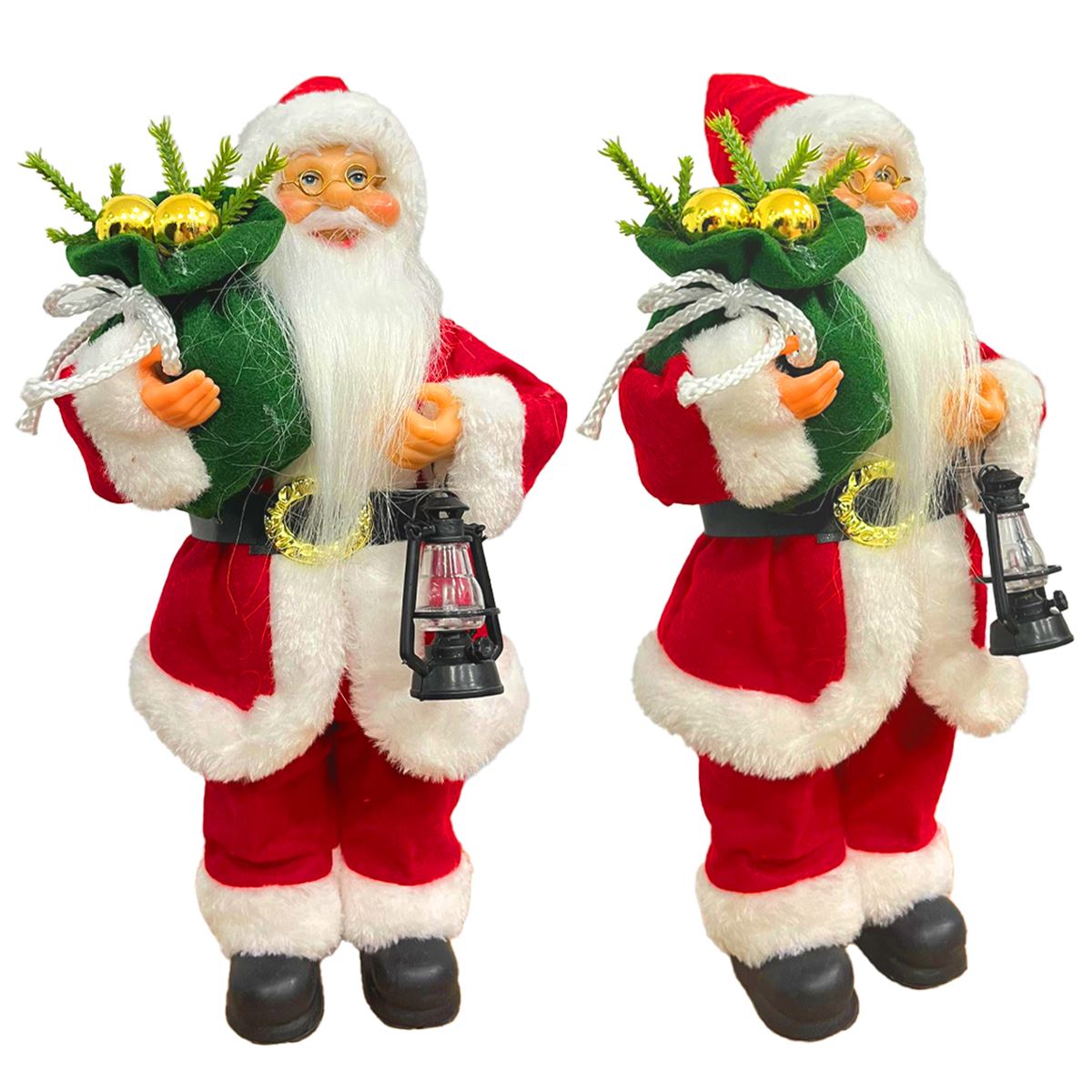 YILBAŞI SÜSÜ NOEL BABA FİGÜRÜ 30 CM 1