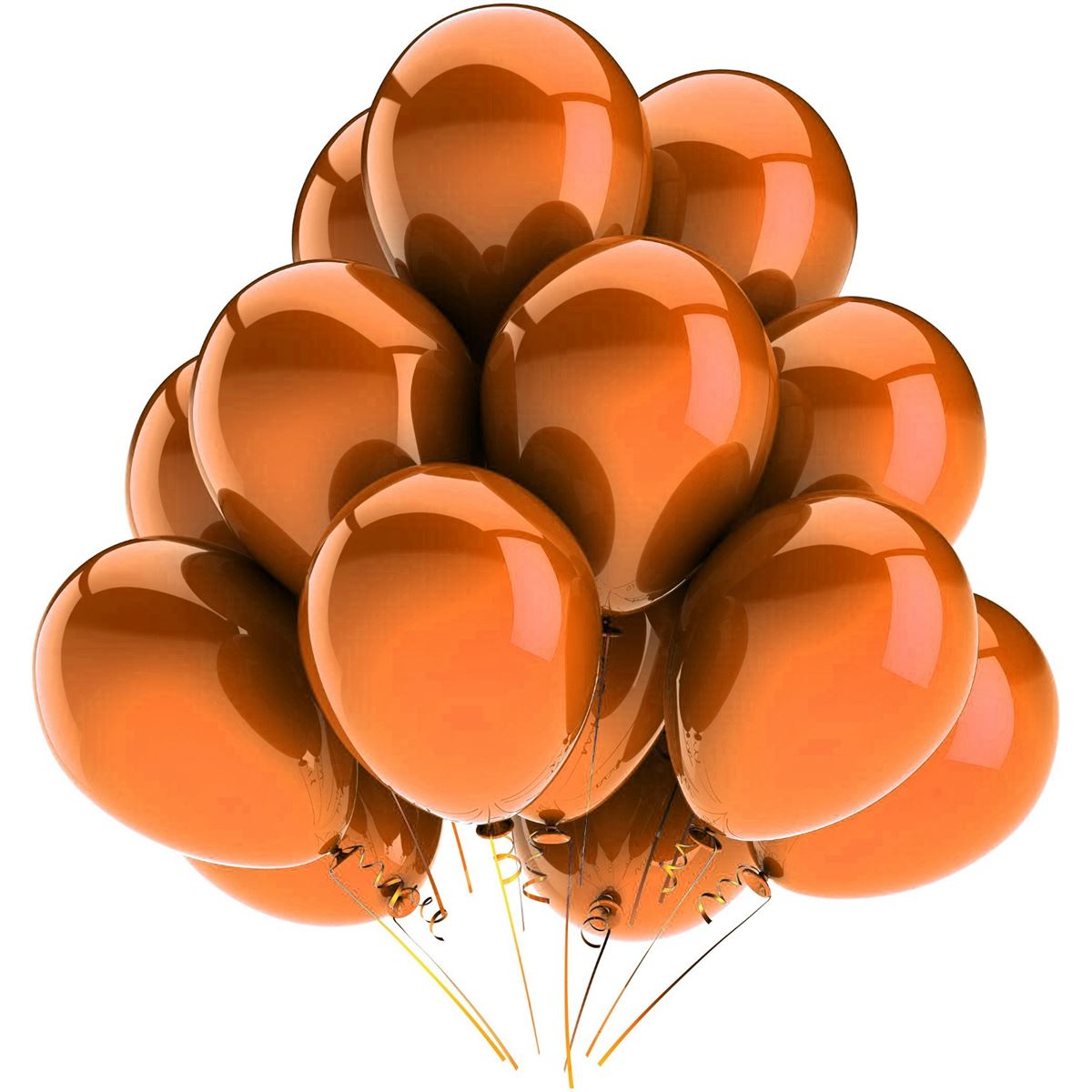 RANCHİ BALON YF-0320 METALİK TURUNCU BÜYÜK 14A 100 LÜ 1